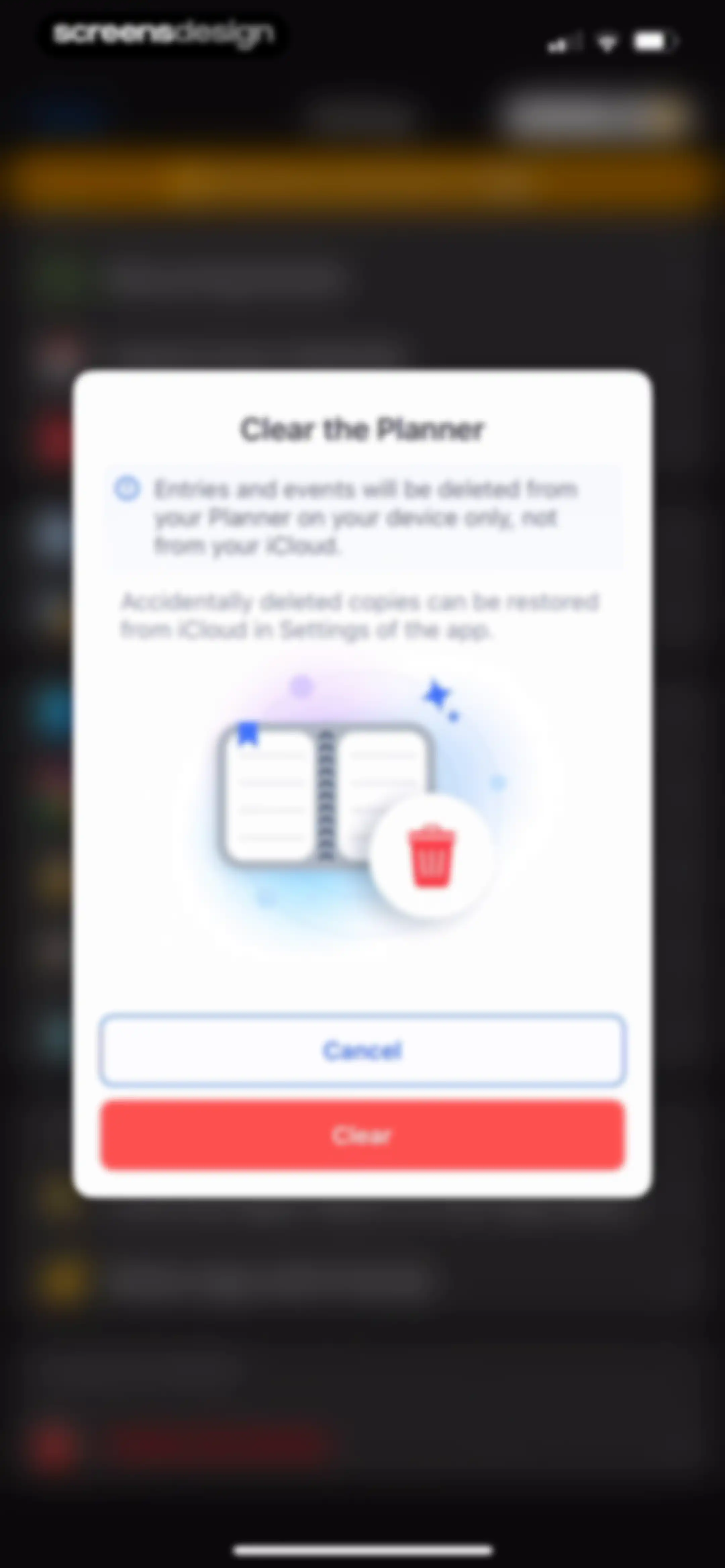 Weekly Planner - Diary, Notes screen 74