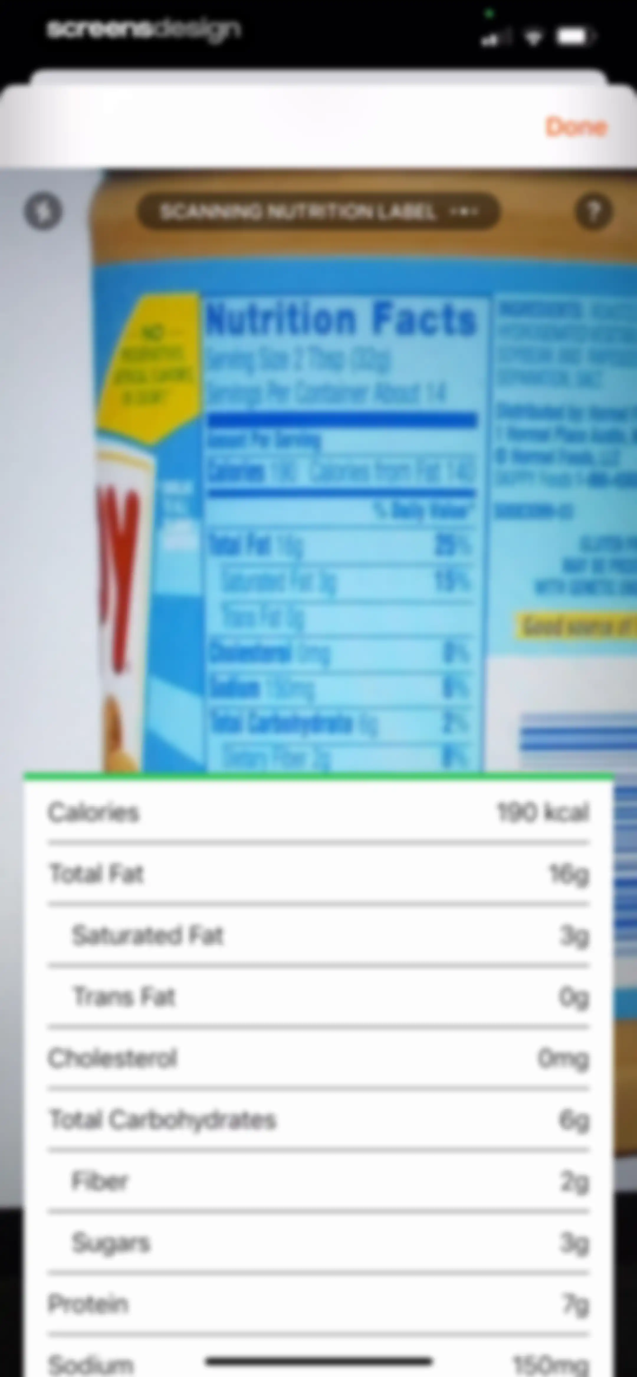 Nutrition Tracker: Foodnoms screen 79