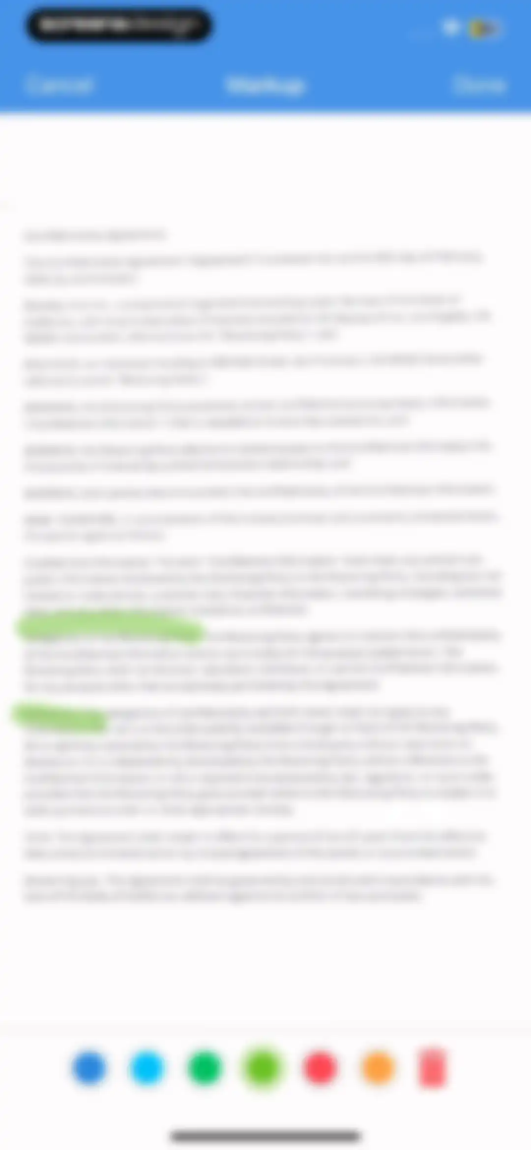 Documents to PDF Scanner screen 14
