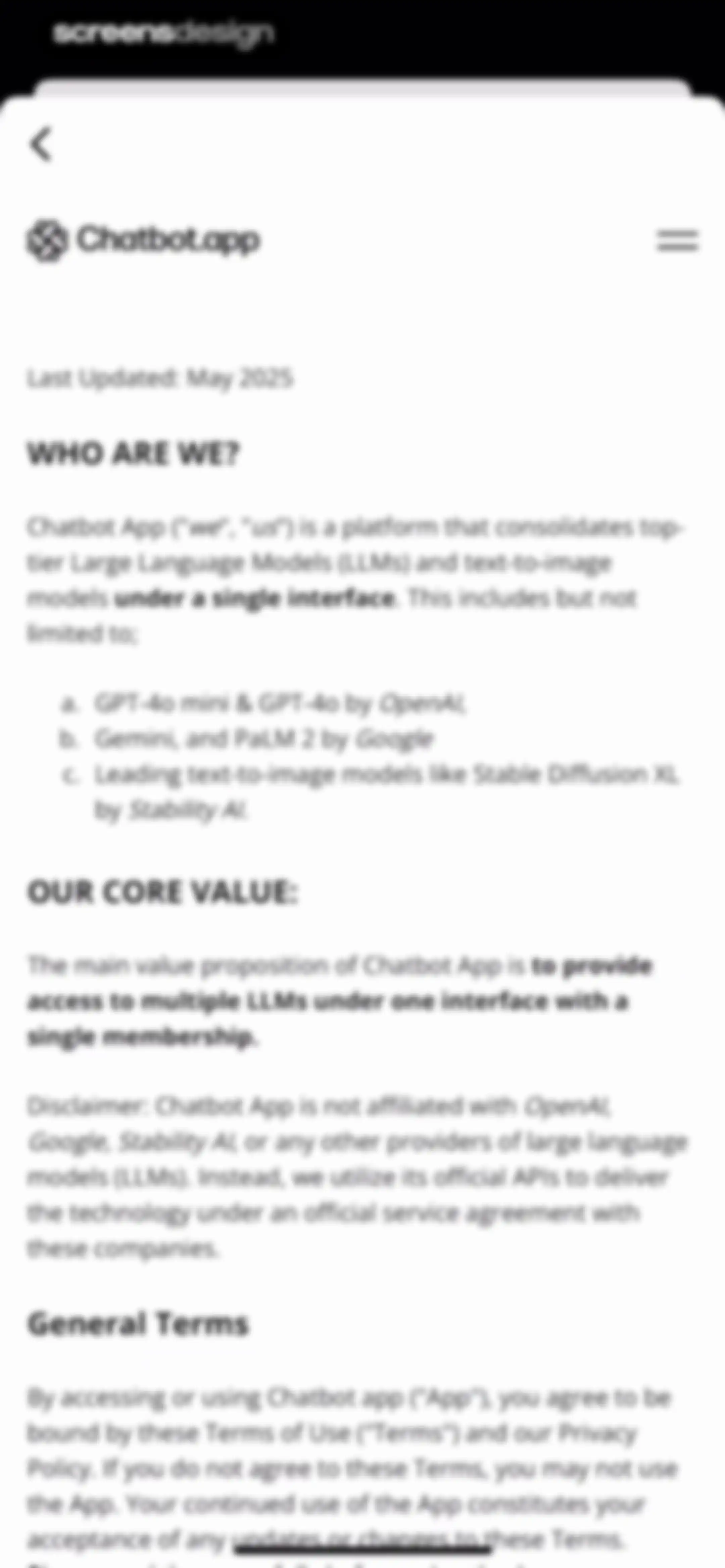 Chatbot App: AI Assistant screen 64
