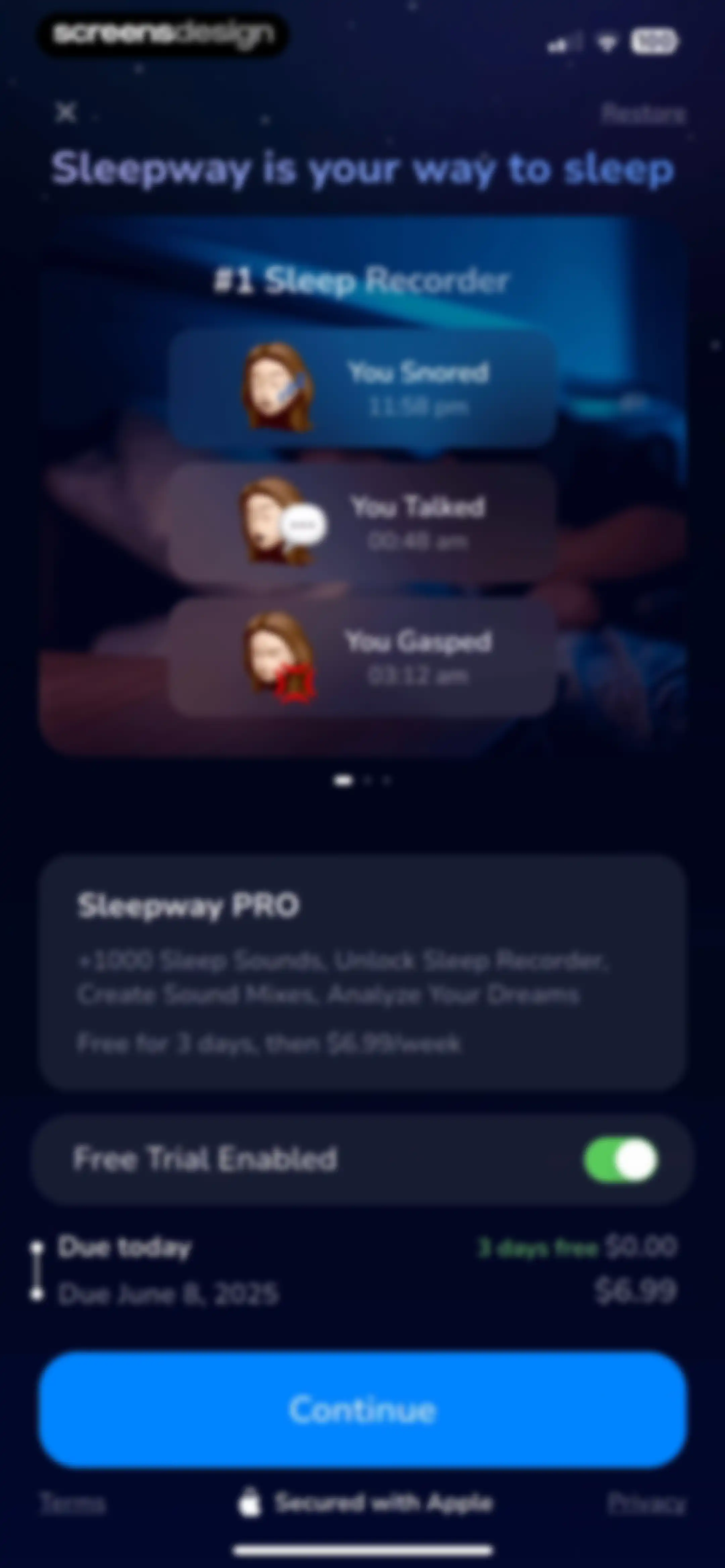 Sleep Tracker & Sound by Remly screen 23