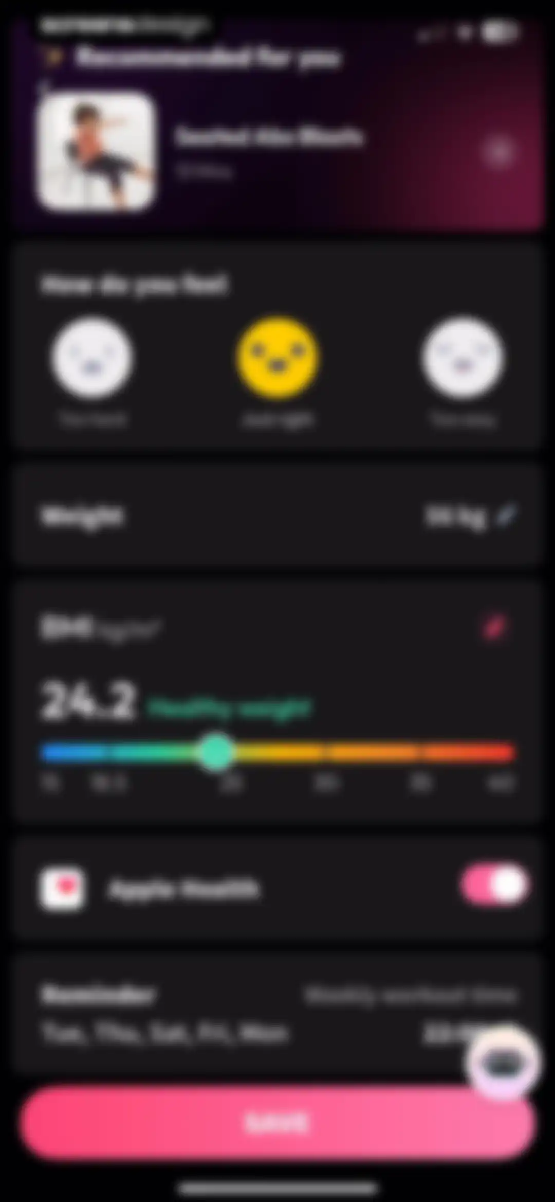 Workout for Women: Fit at Home screen 112