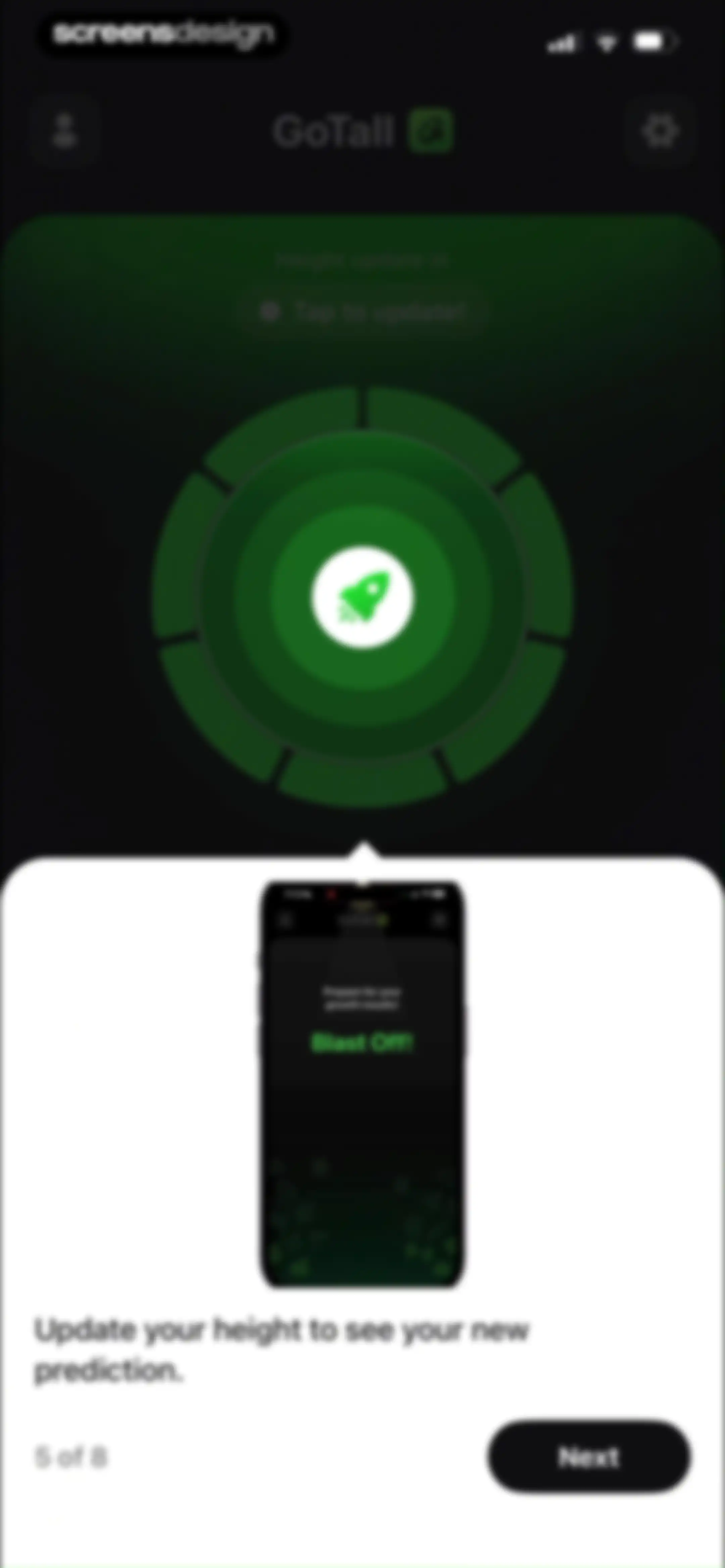 GoTall - Height Predictor screen 48