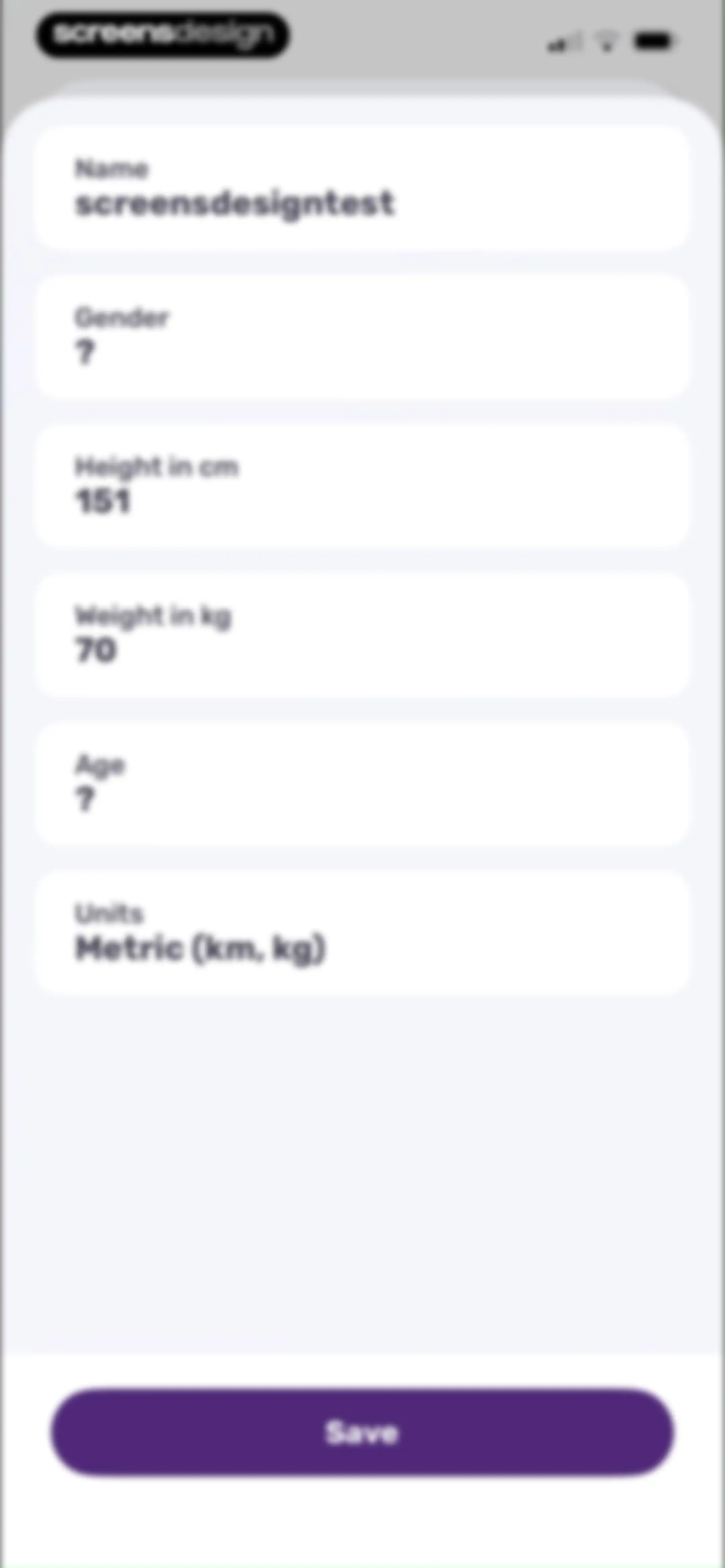 Running Tracker App – FITAPP screen 145