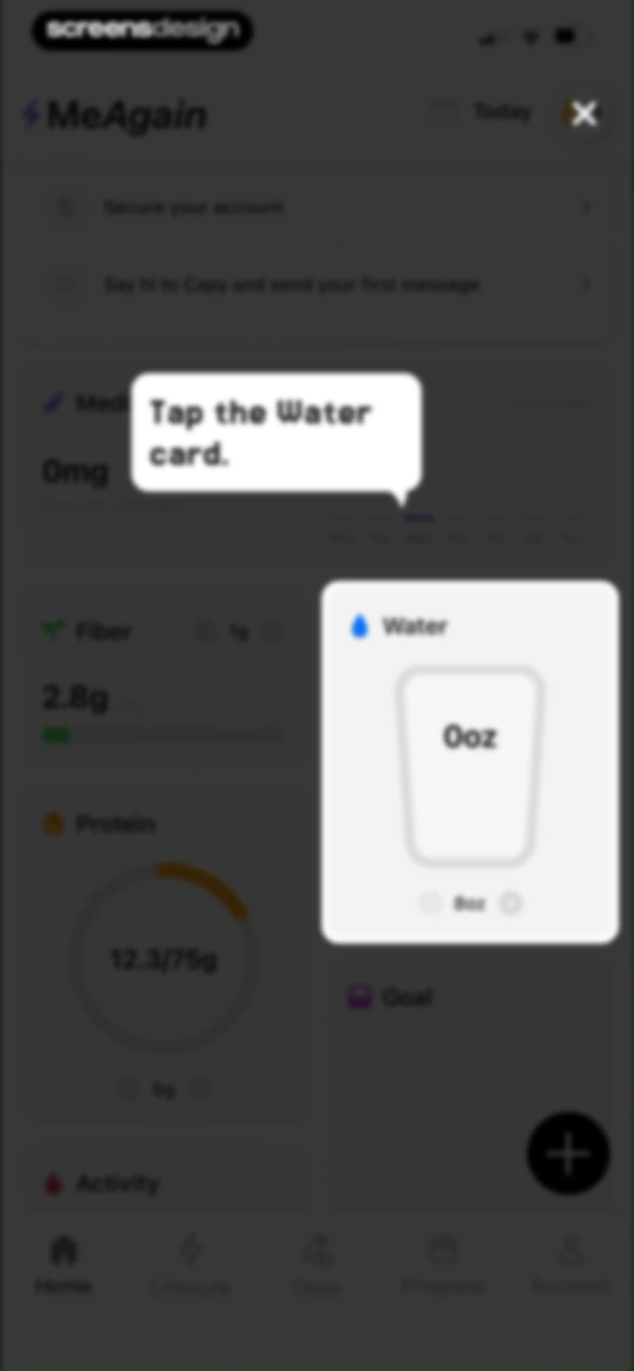 MeAgain: GLP-1 Tracker App screen 67