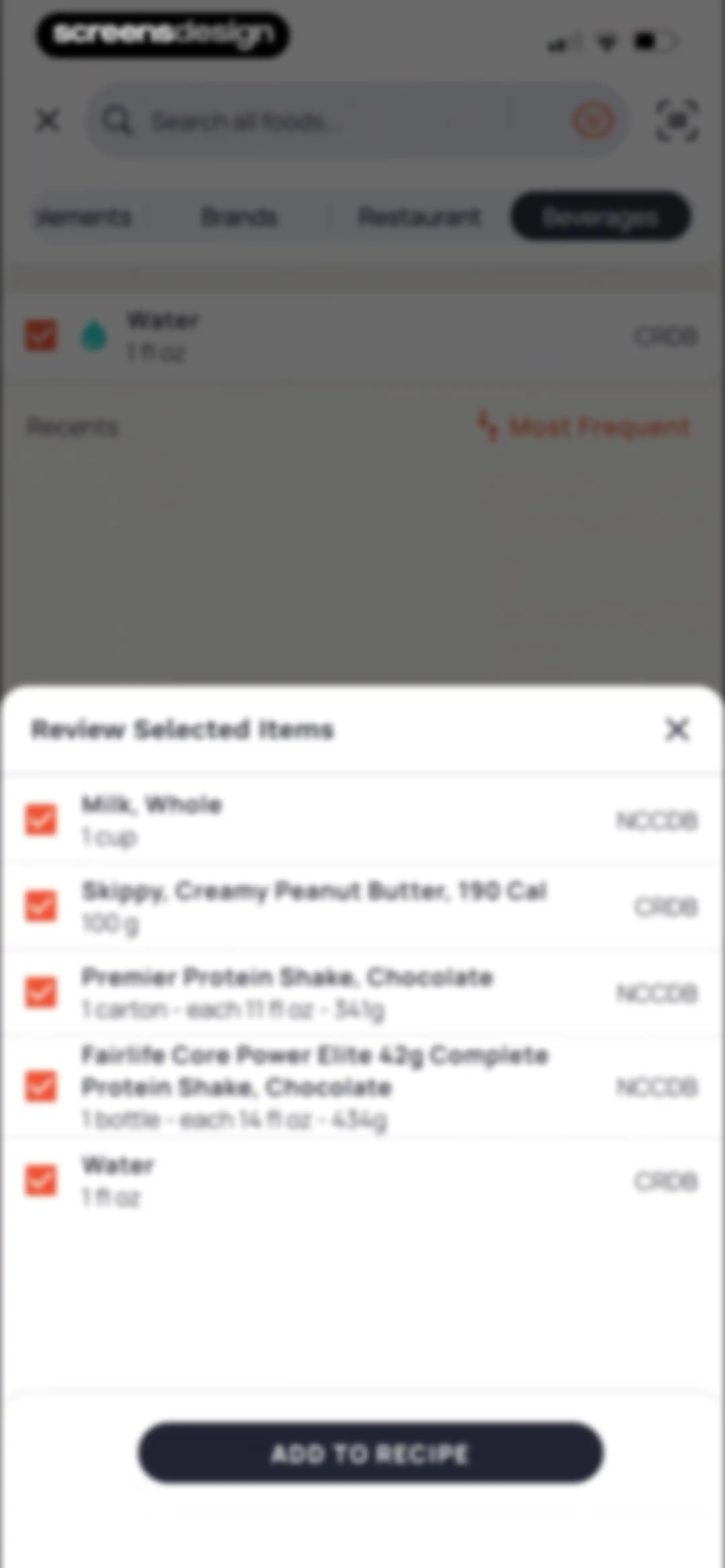 Cronometer: Calorie Counter screen 141