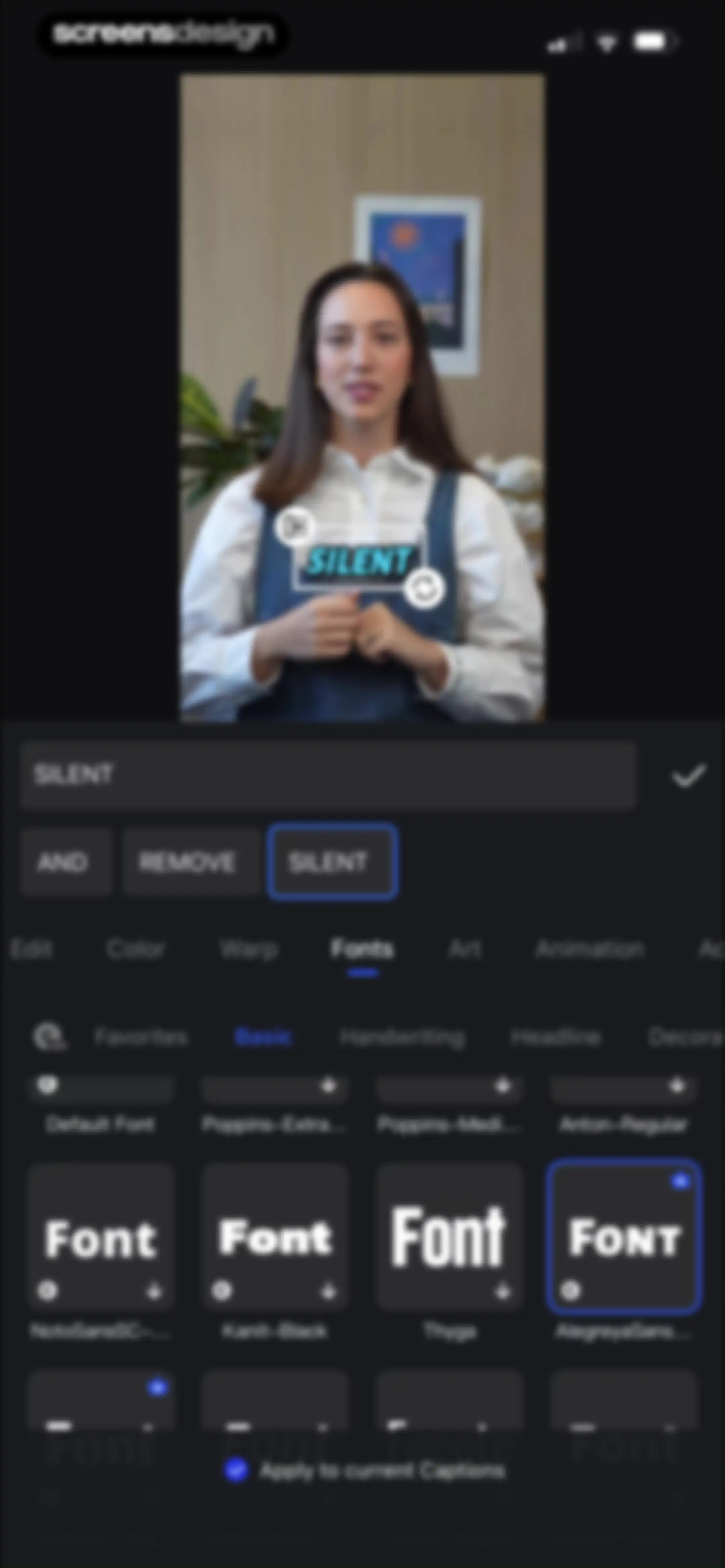 Vmake Labs: create viral video screen 25