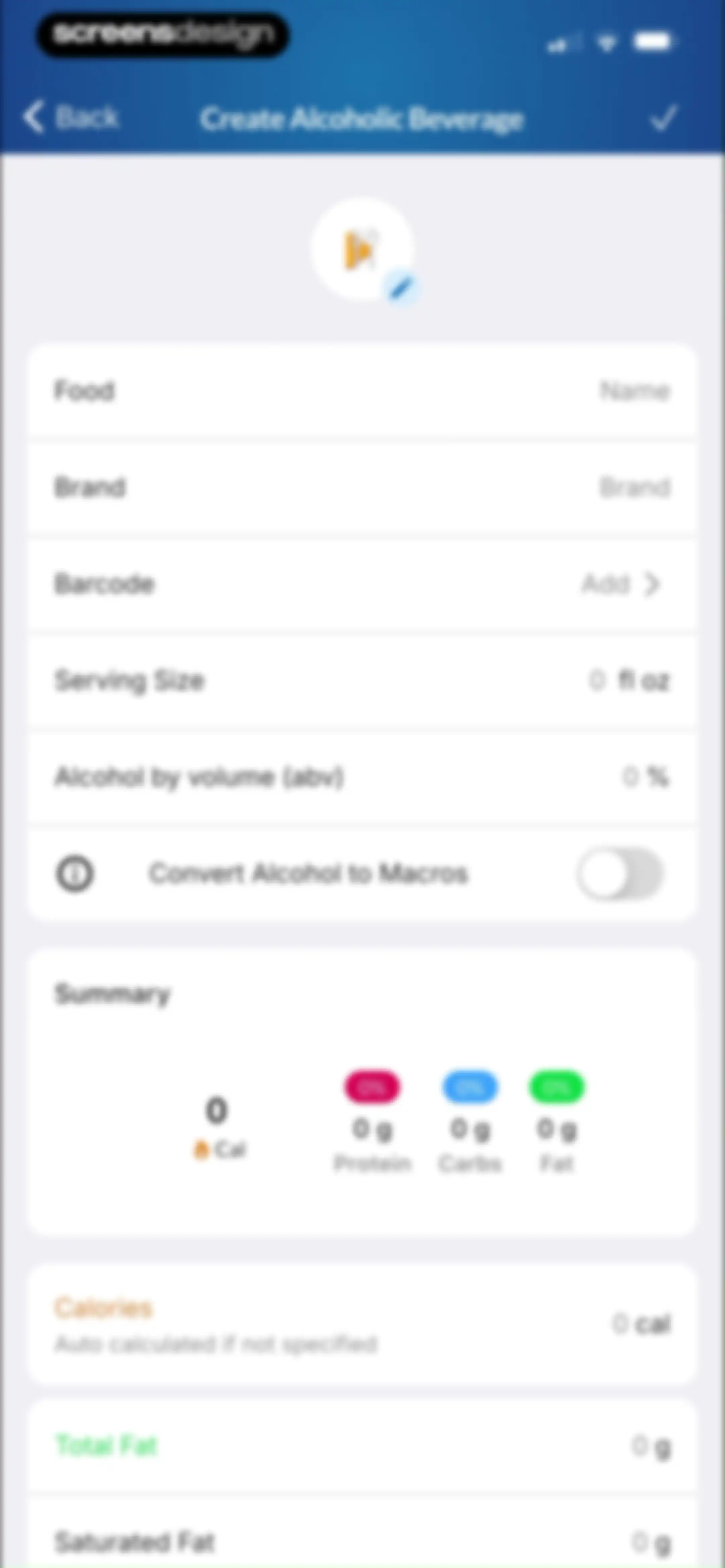 MacrosFirst - Macro Tracker screen 59
