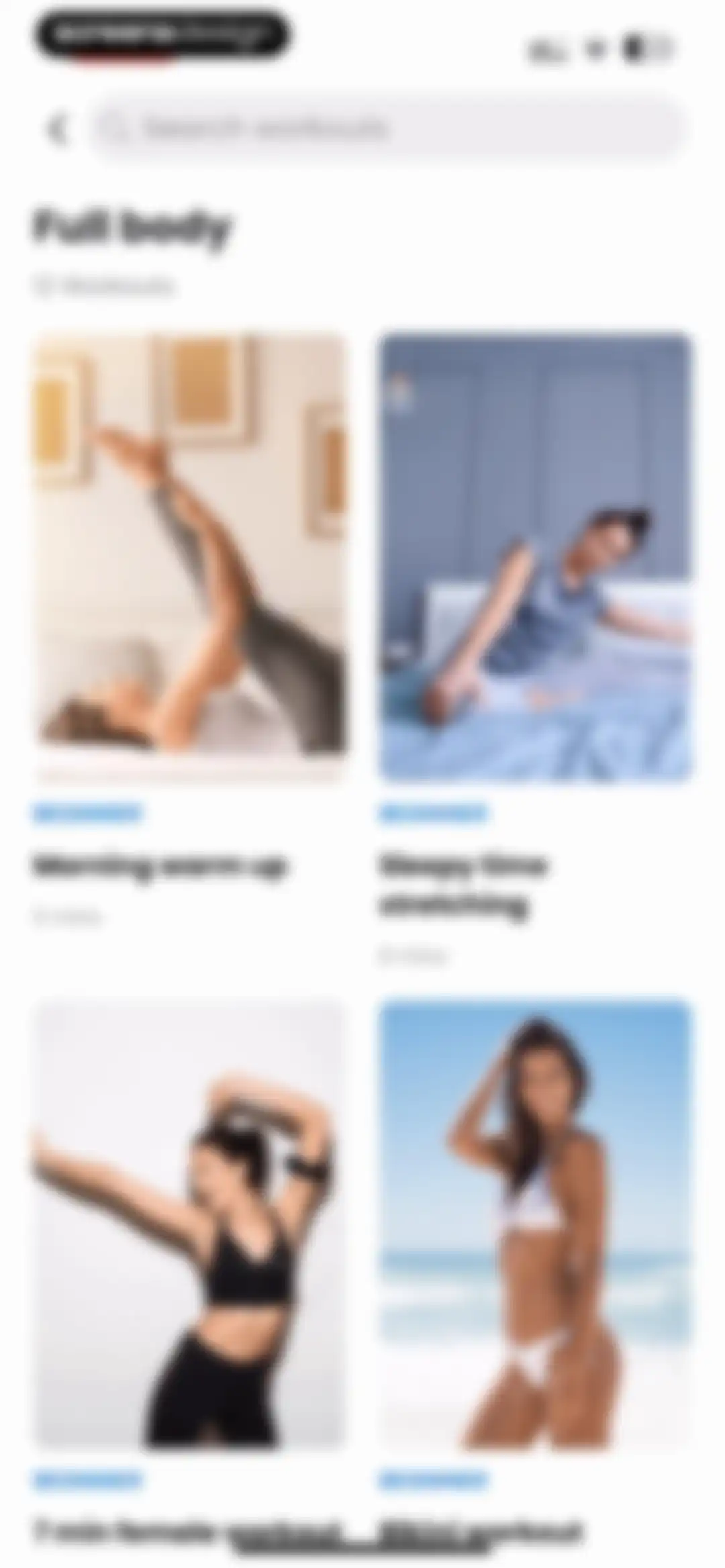 Lose Weight for Women at Home screen 137
