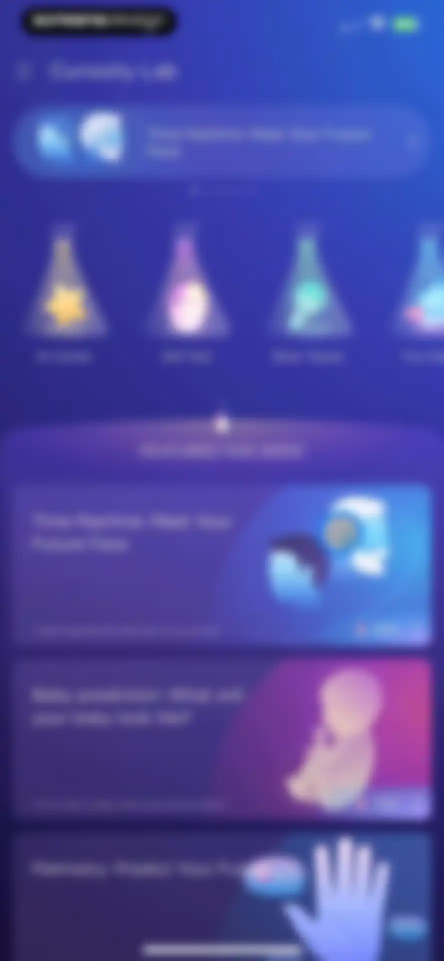 Curiosity Lab: AI Journey screen 3