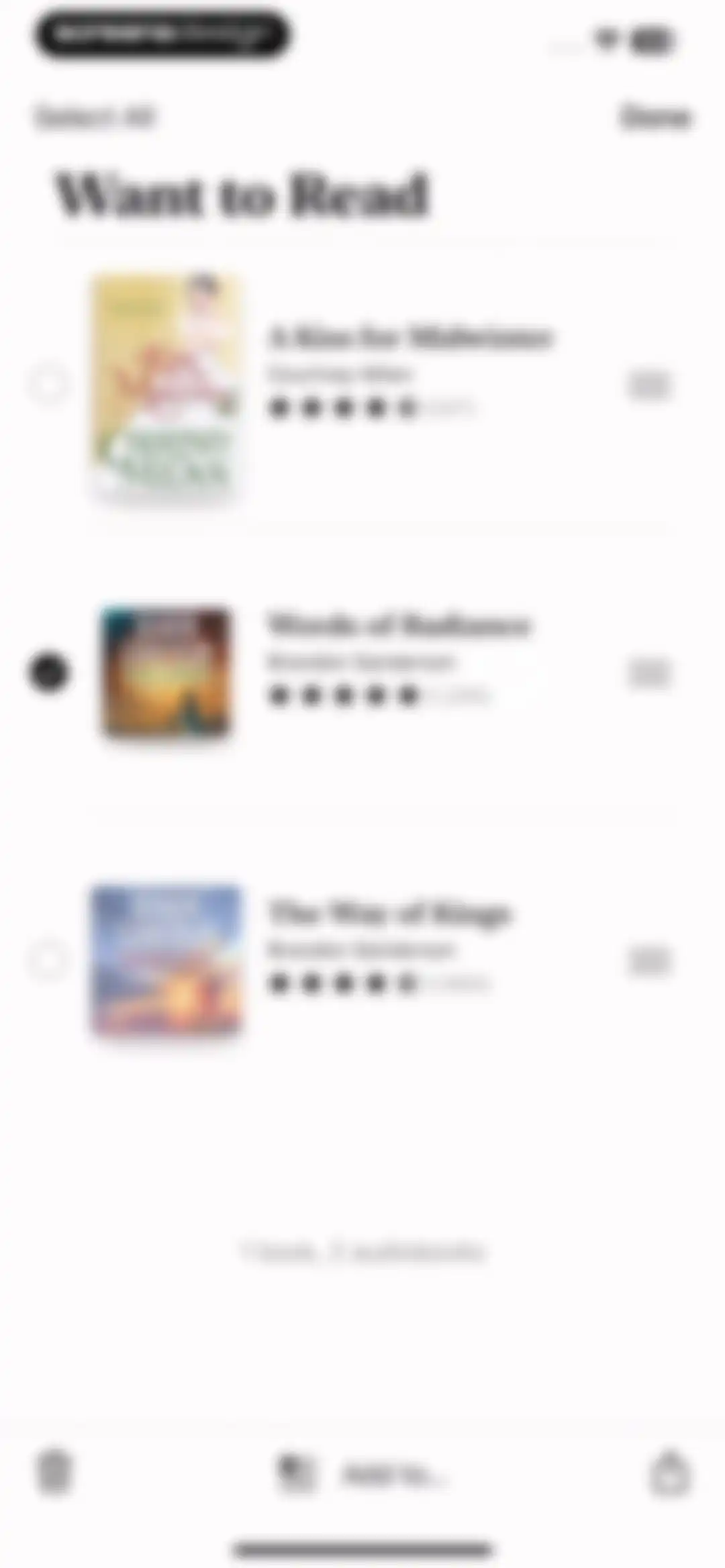 Apple Books screen 101