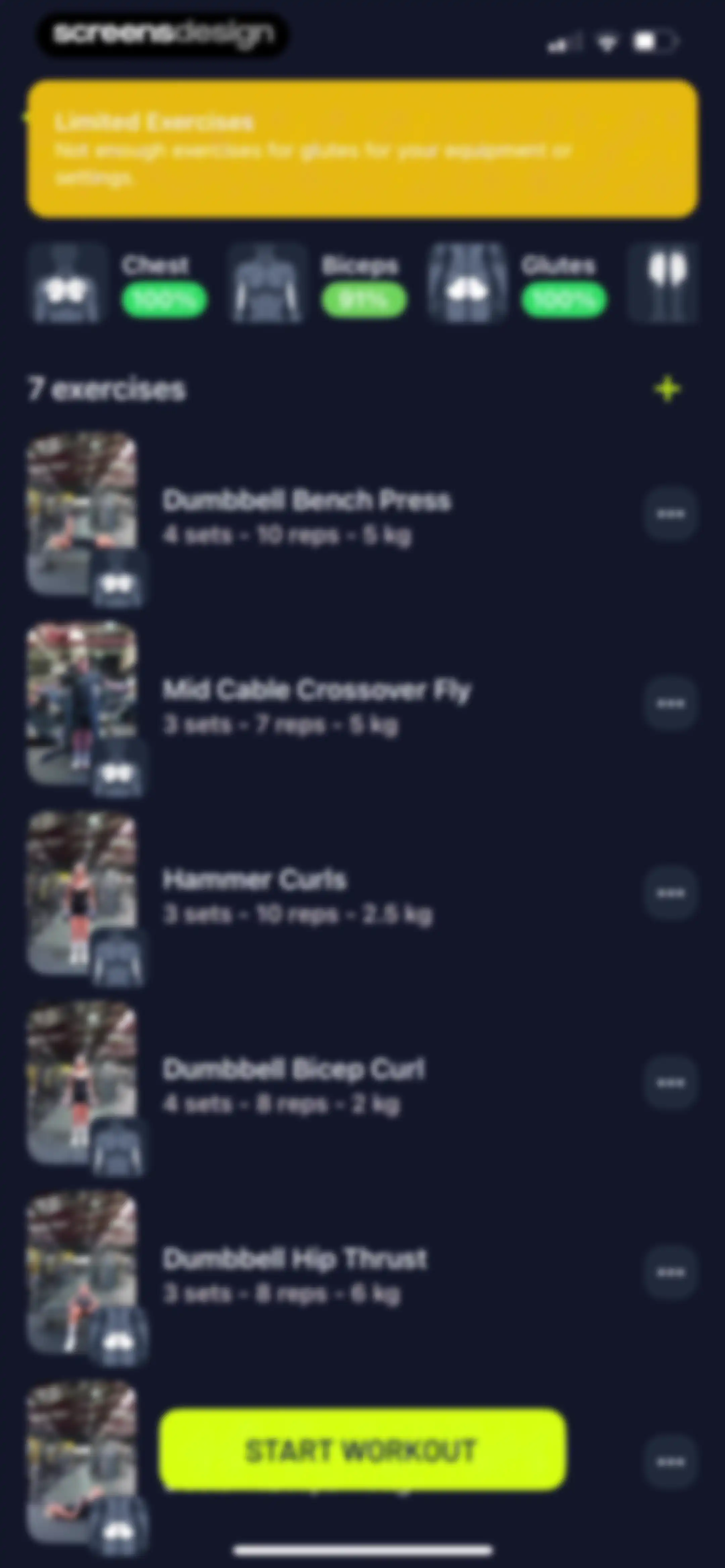 Personal Trainer: Gravl screen 96