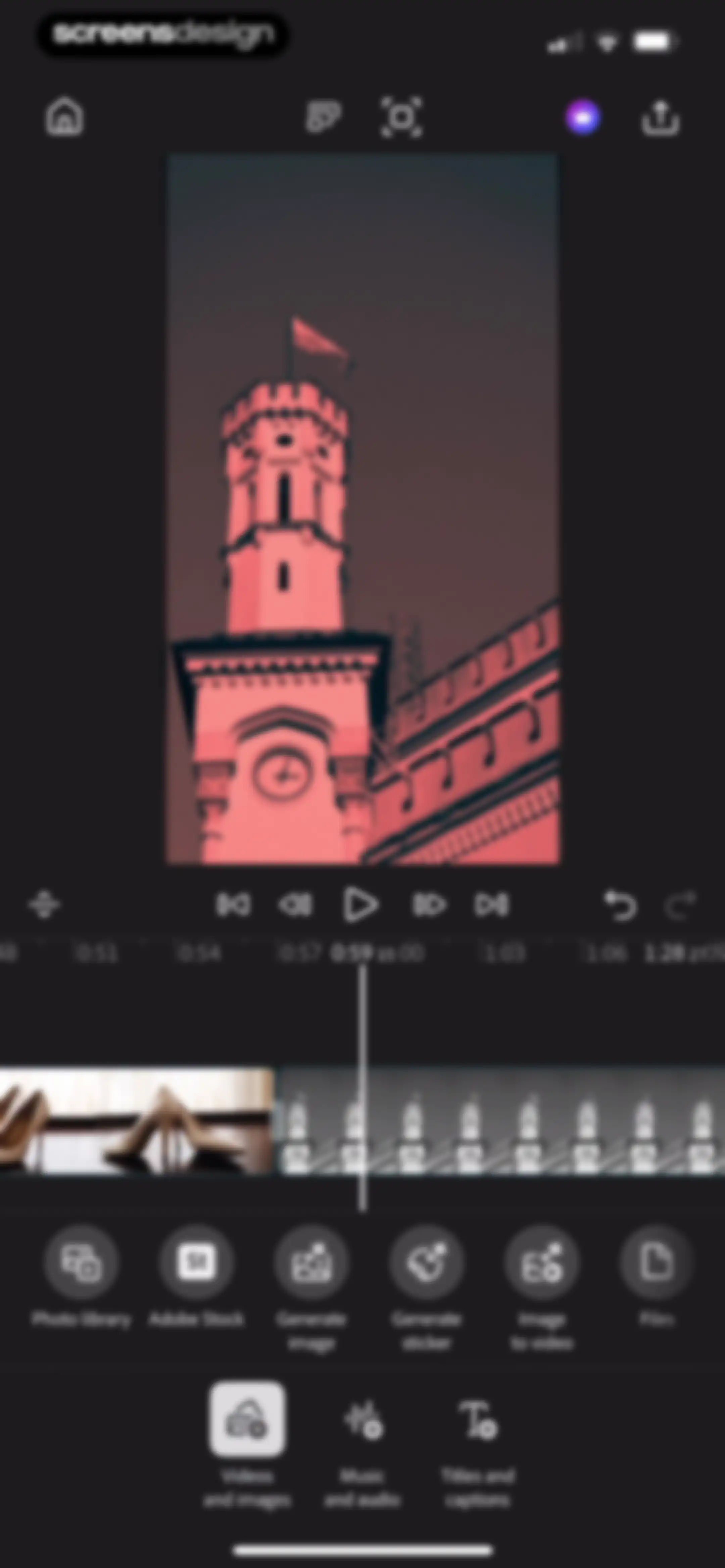 Adobe Premiere AI Video Editor screen 42