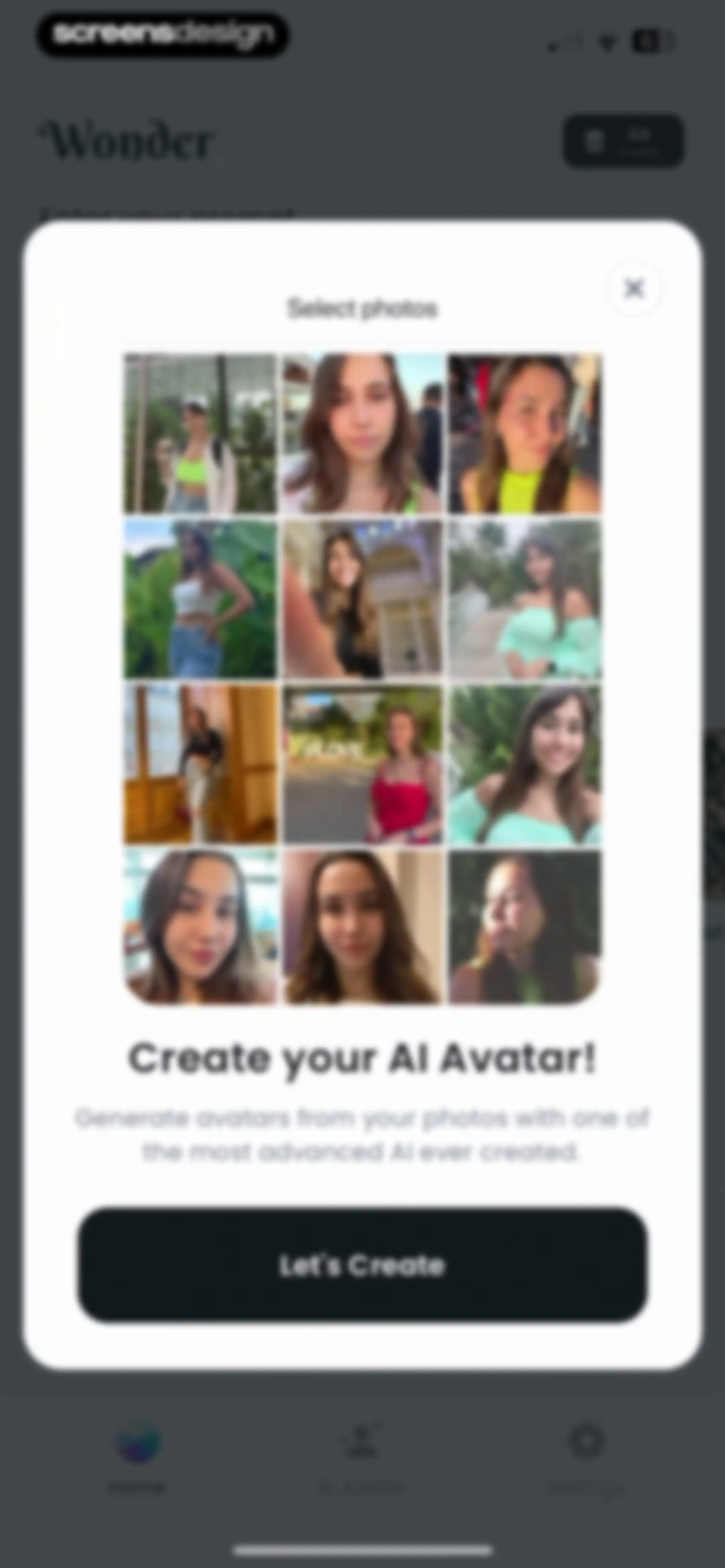 Wonder - AI Art Generator screen 14