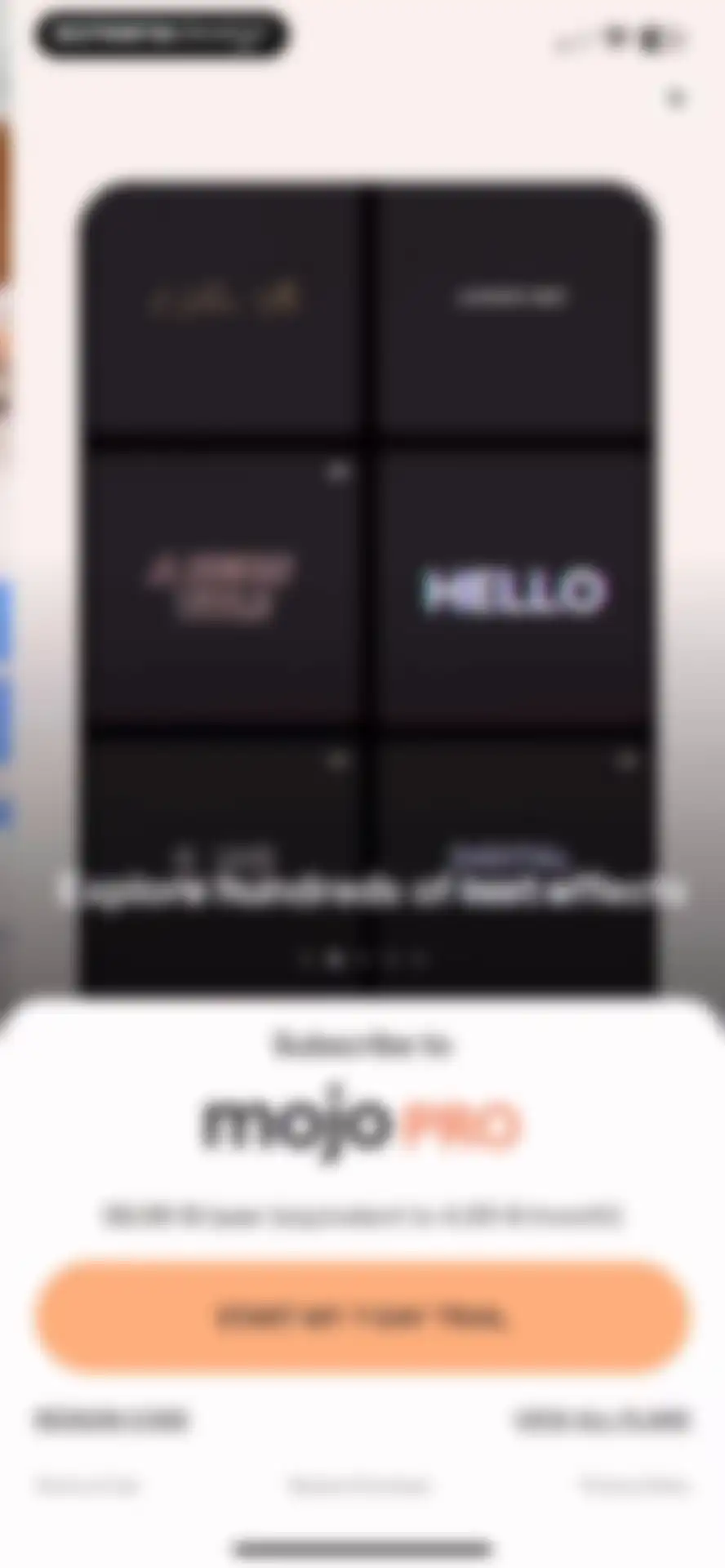 Mojo: AI Video & Reels Editor screen 12