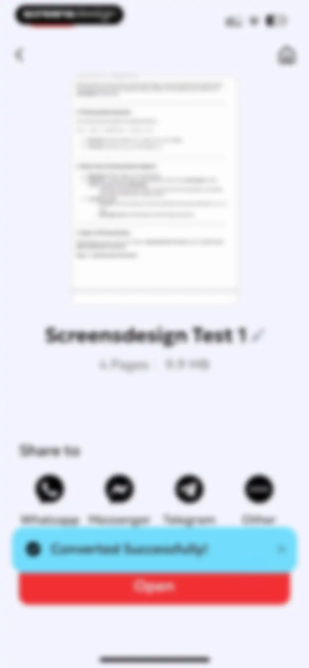 Image to PDF Converter · Edit screen 26