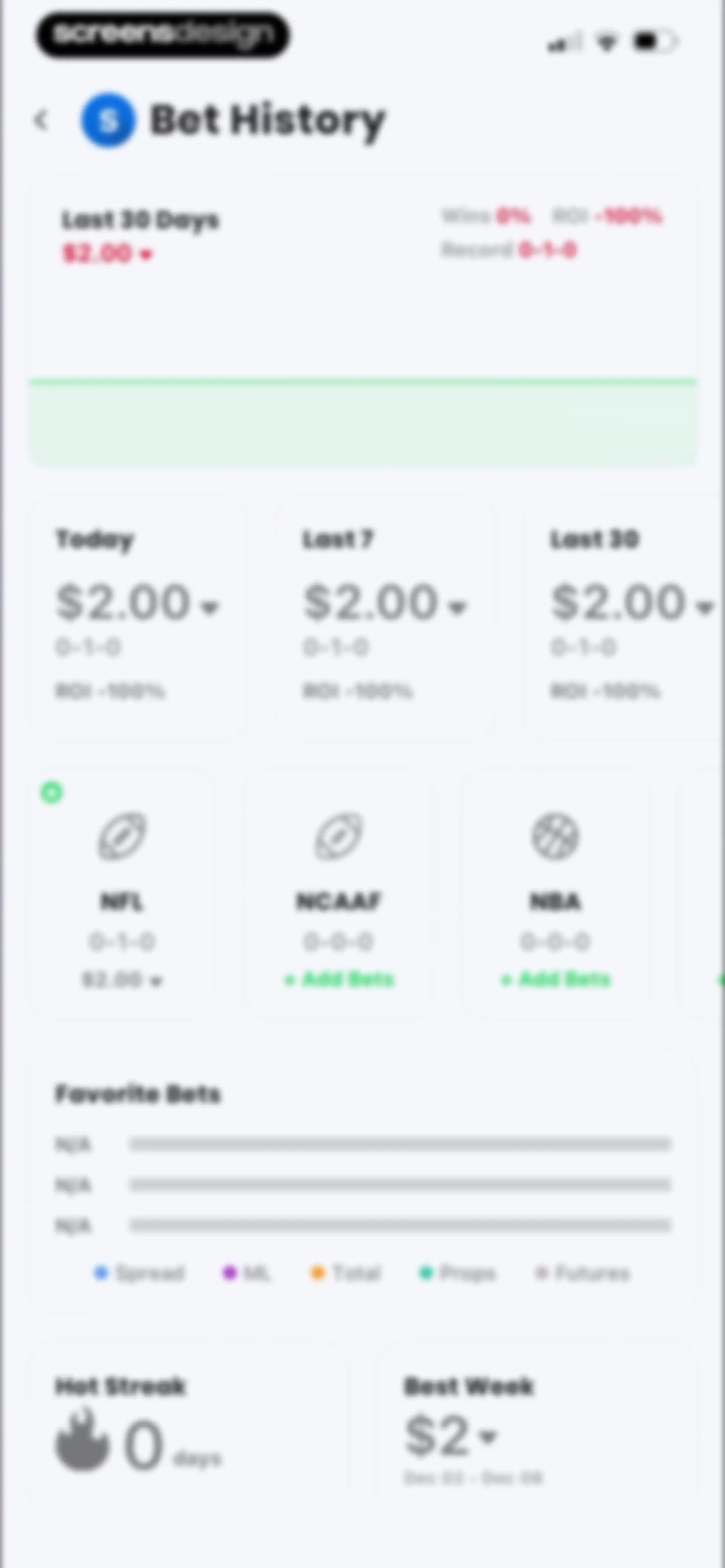 Action Network: Sports Betting screen 164