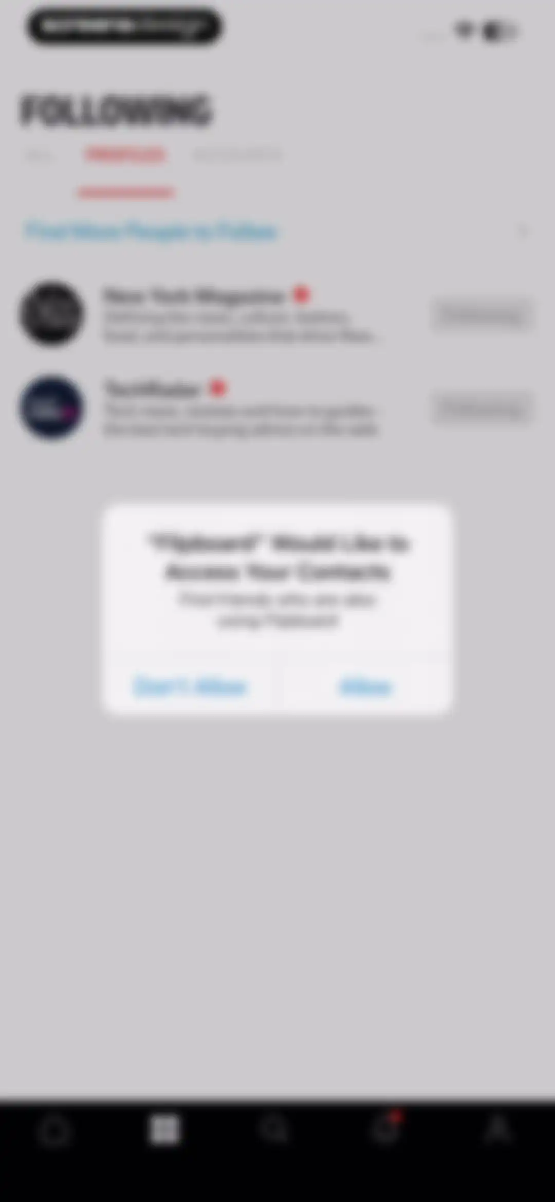 Flipboard: The Social Magazine screen 95