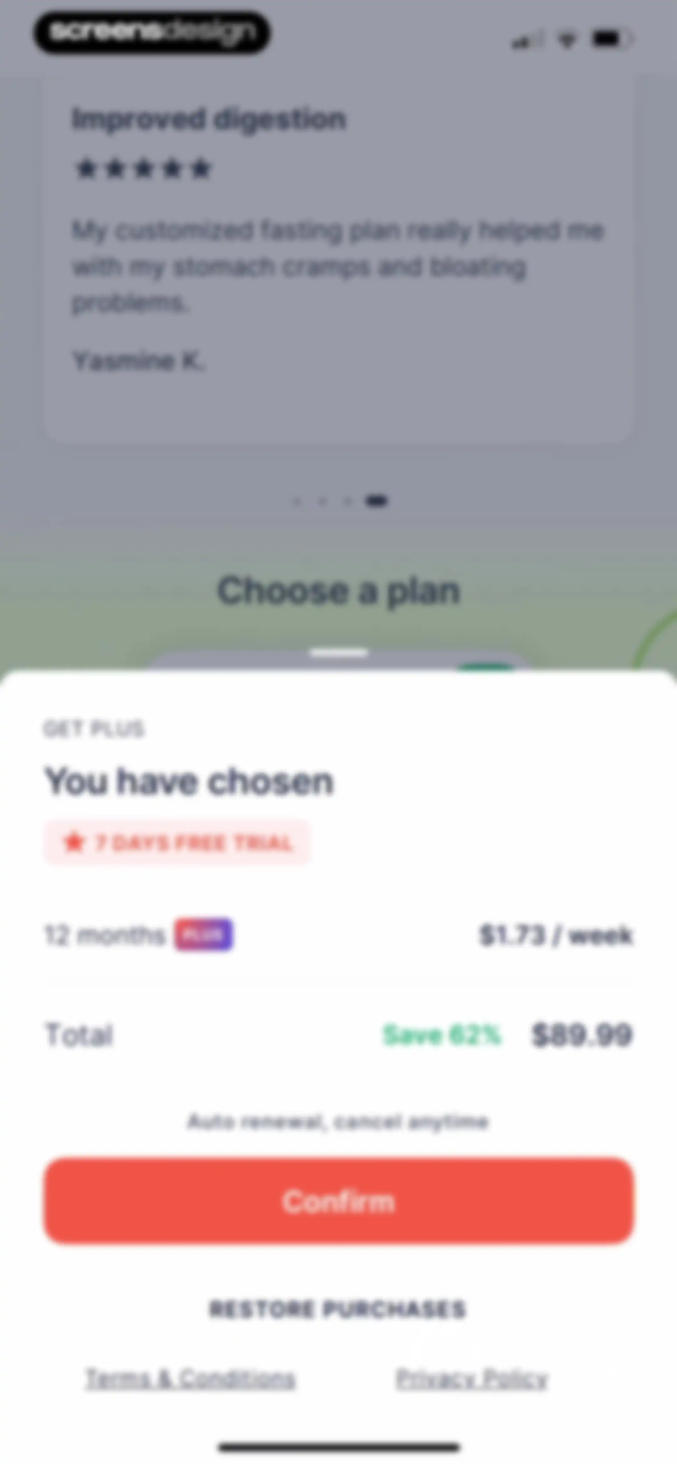 Kompanion: Weight Loss Plan screen 235
