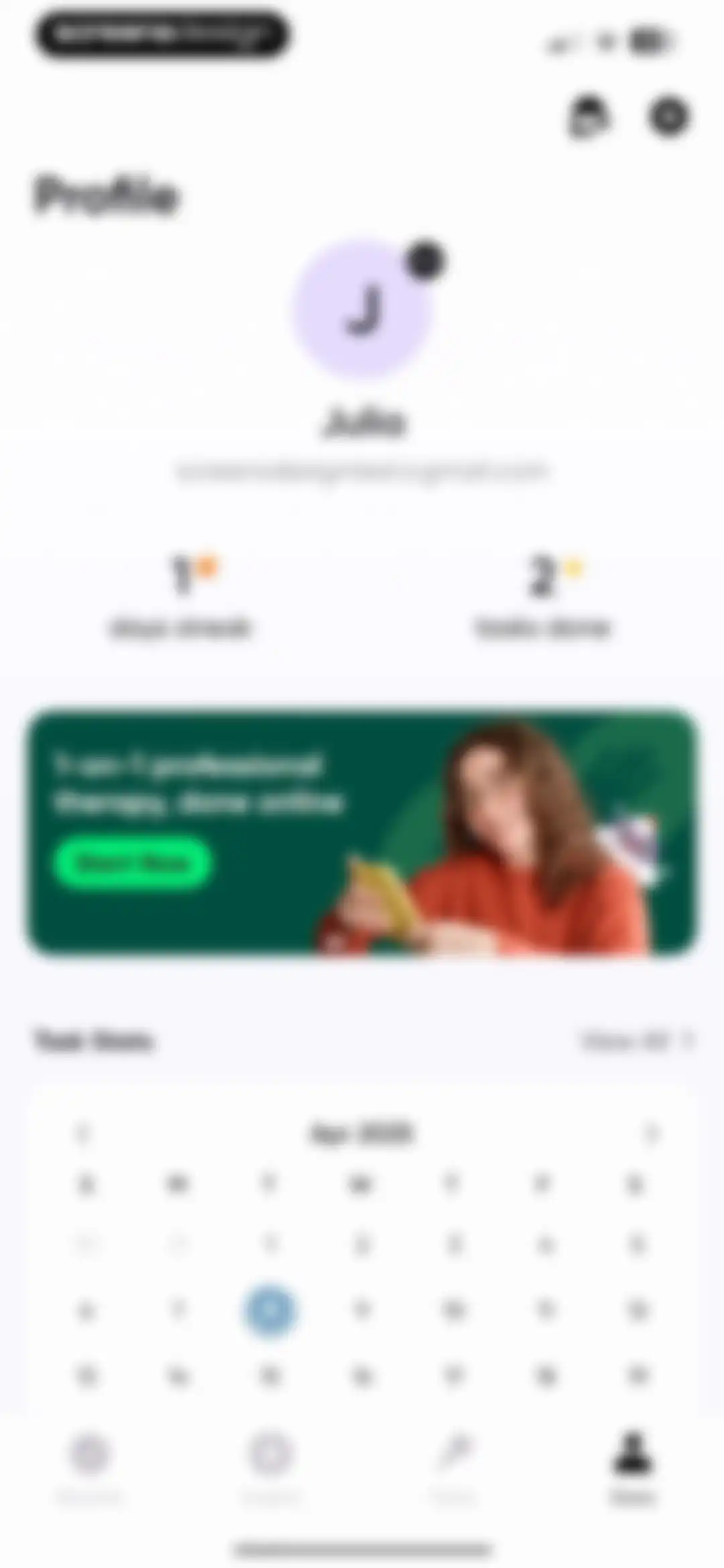 Me+ Lifestyle Routine screen 177