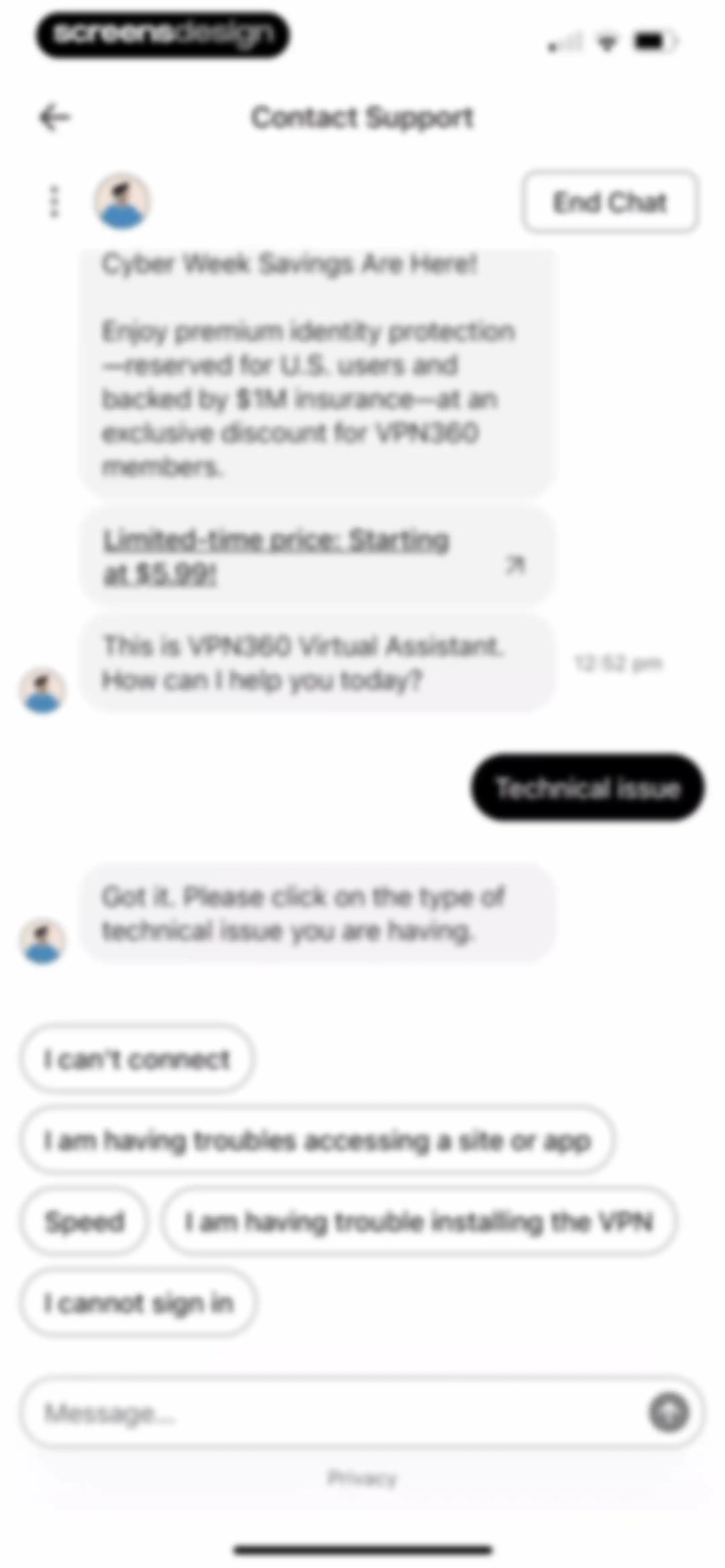VPN 360: Fast Total VPN Proxy screen 45