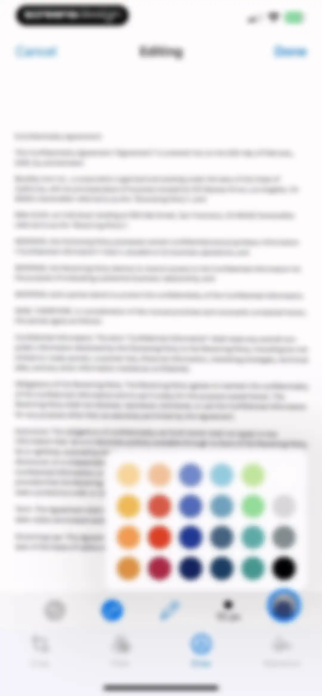iScan - PDF & Document Scanner screen 22