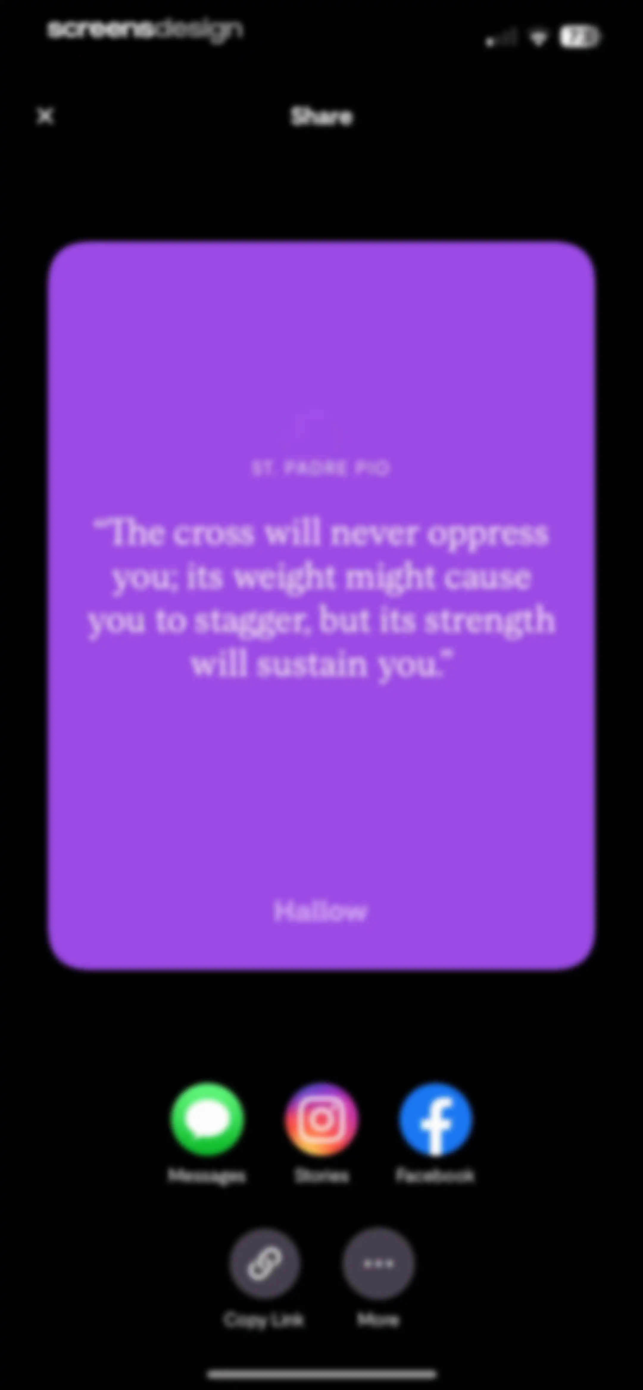 Hallow: Prayer & Meditation screen 69