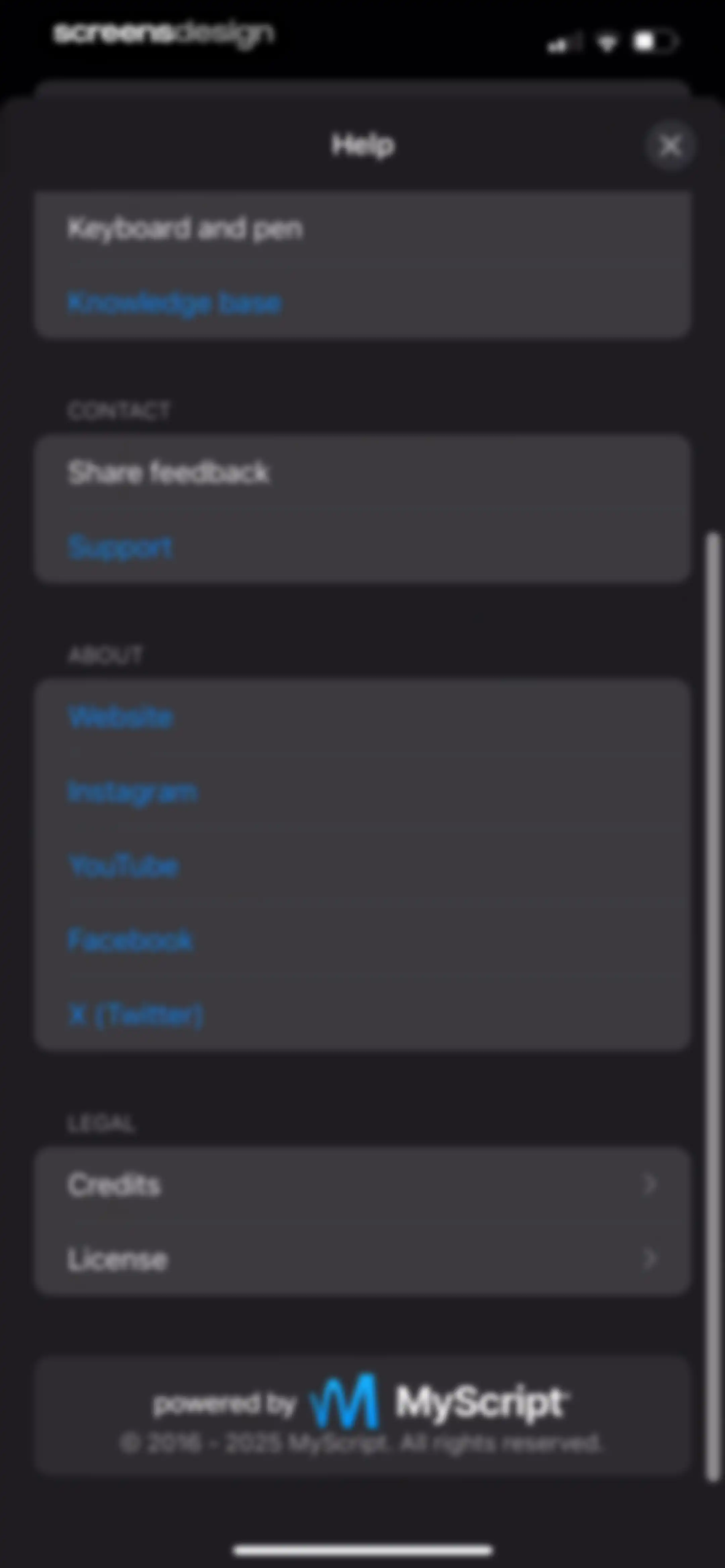 MyScript Notes: AI Handwriting screen 108