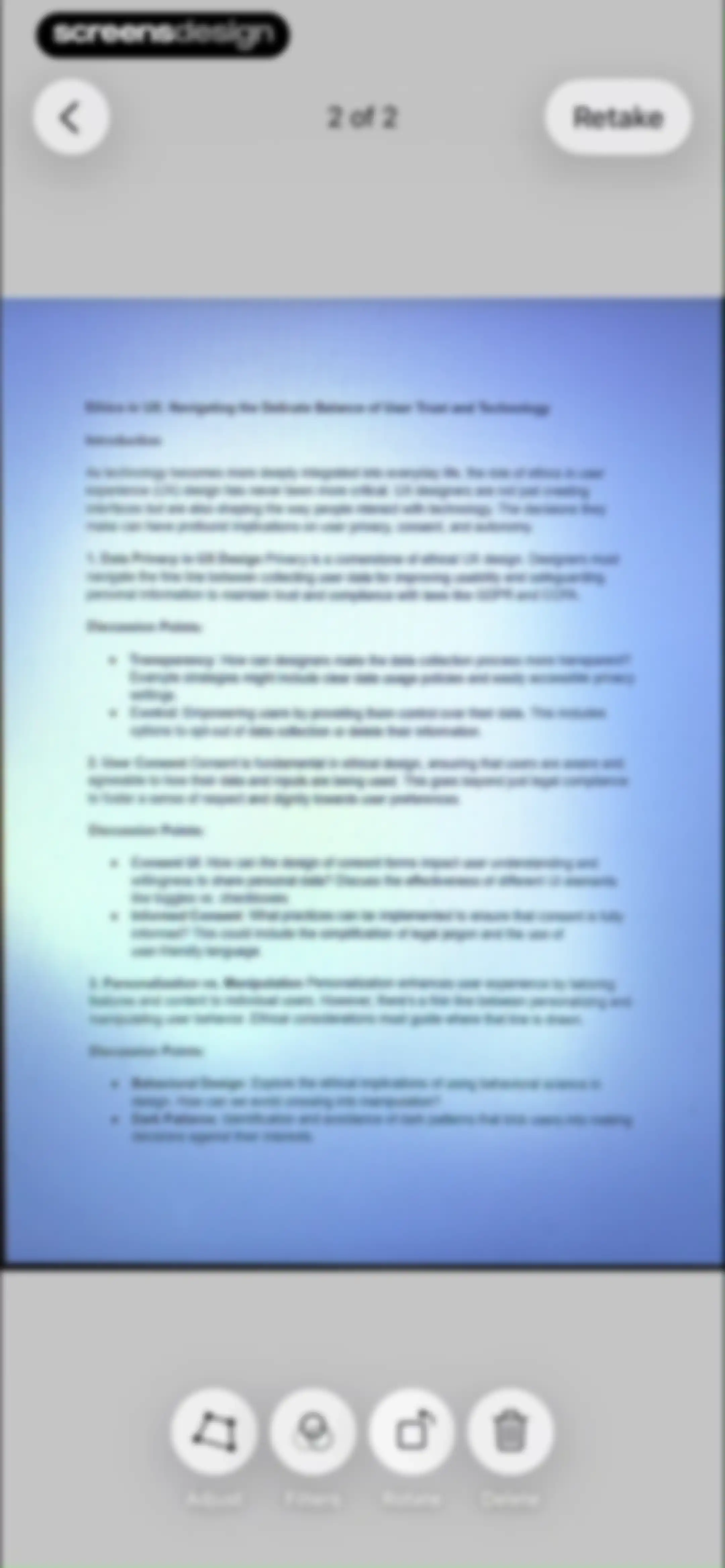 PDF Editor ® screen 89