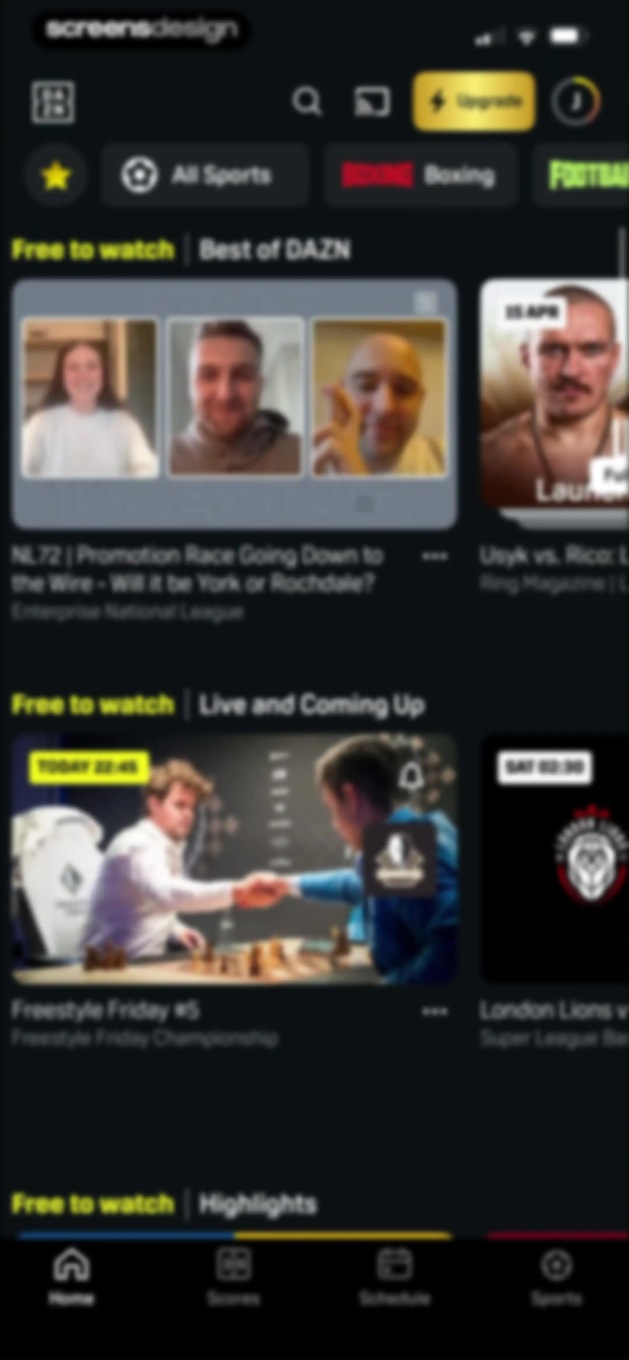 DAZN: Stream Live Sports screen 23