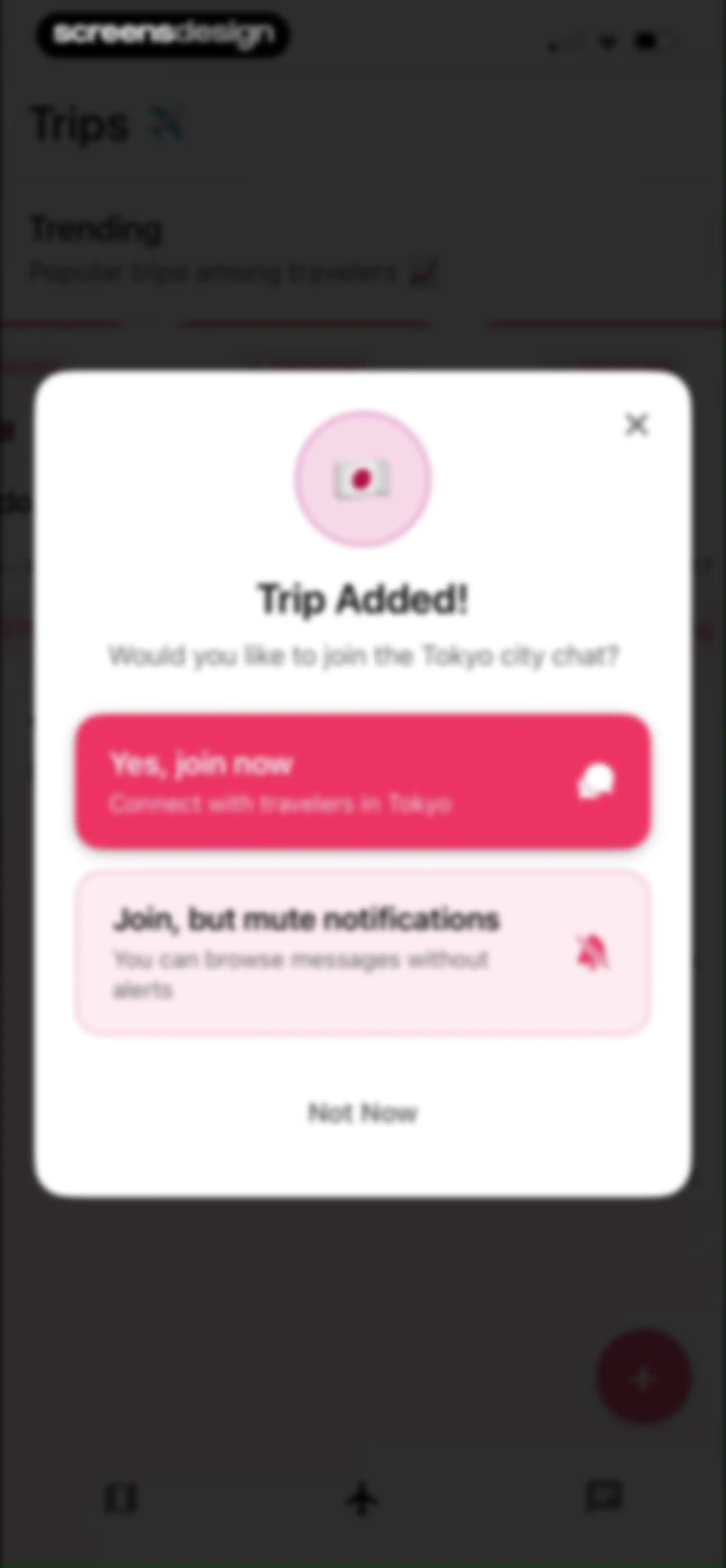 nomadtable: travel friends screen 100