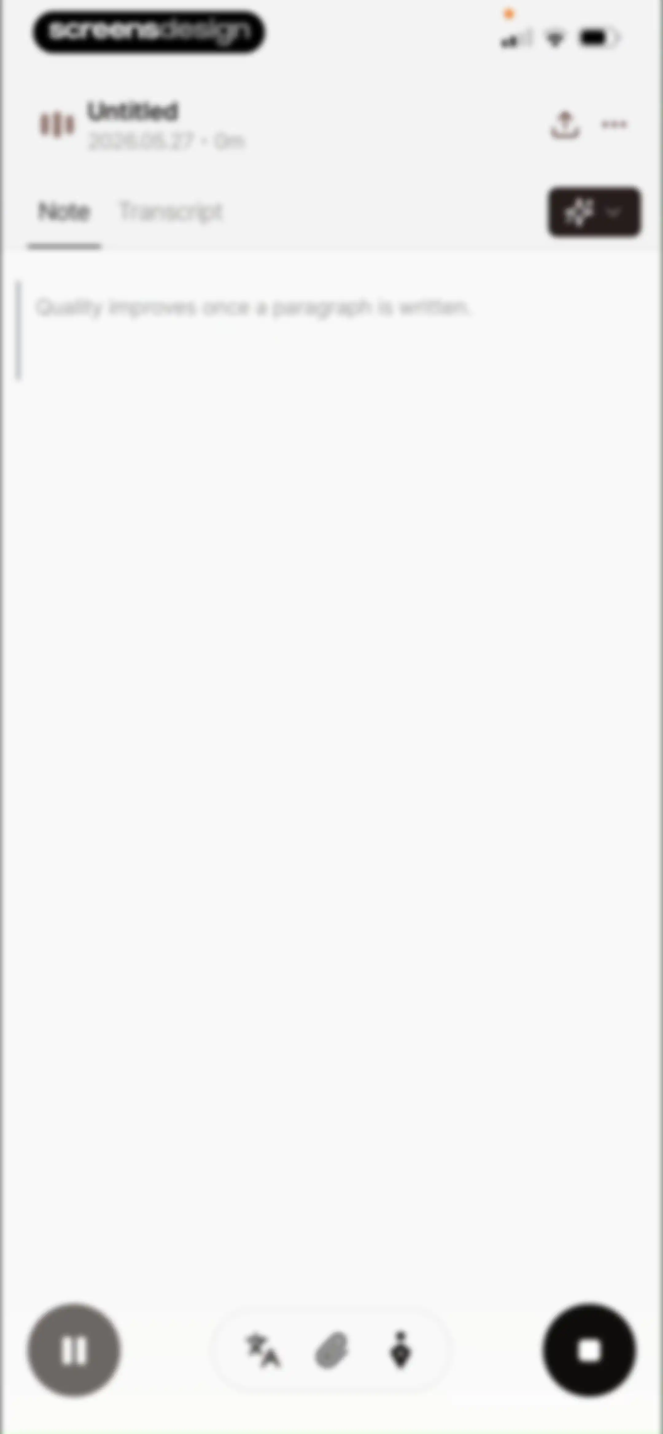 Tiro - AI Meeting Notes screen 19