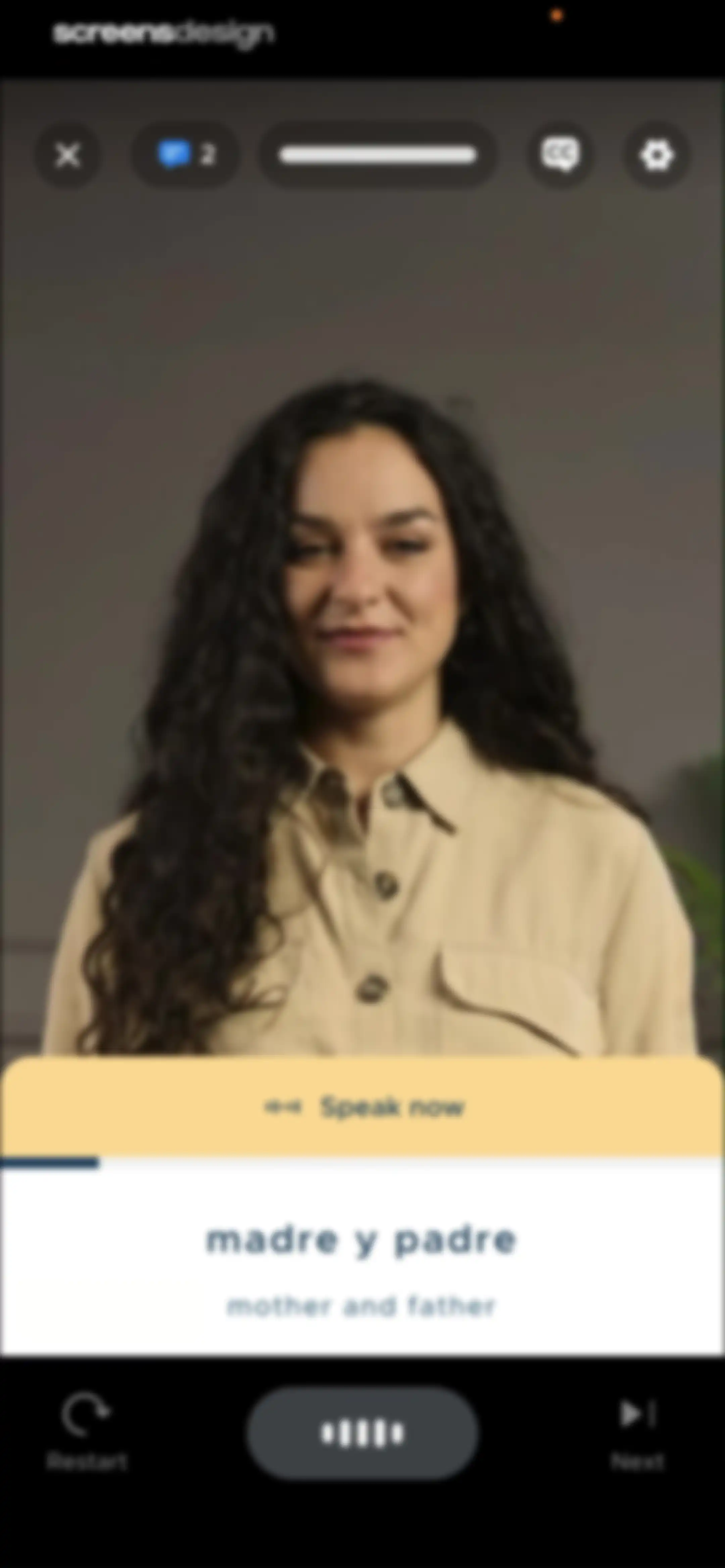 BeeSpeaker Learn English screen 48