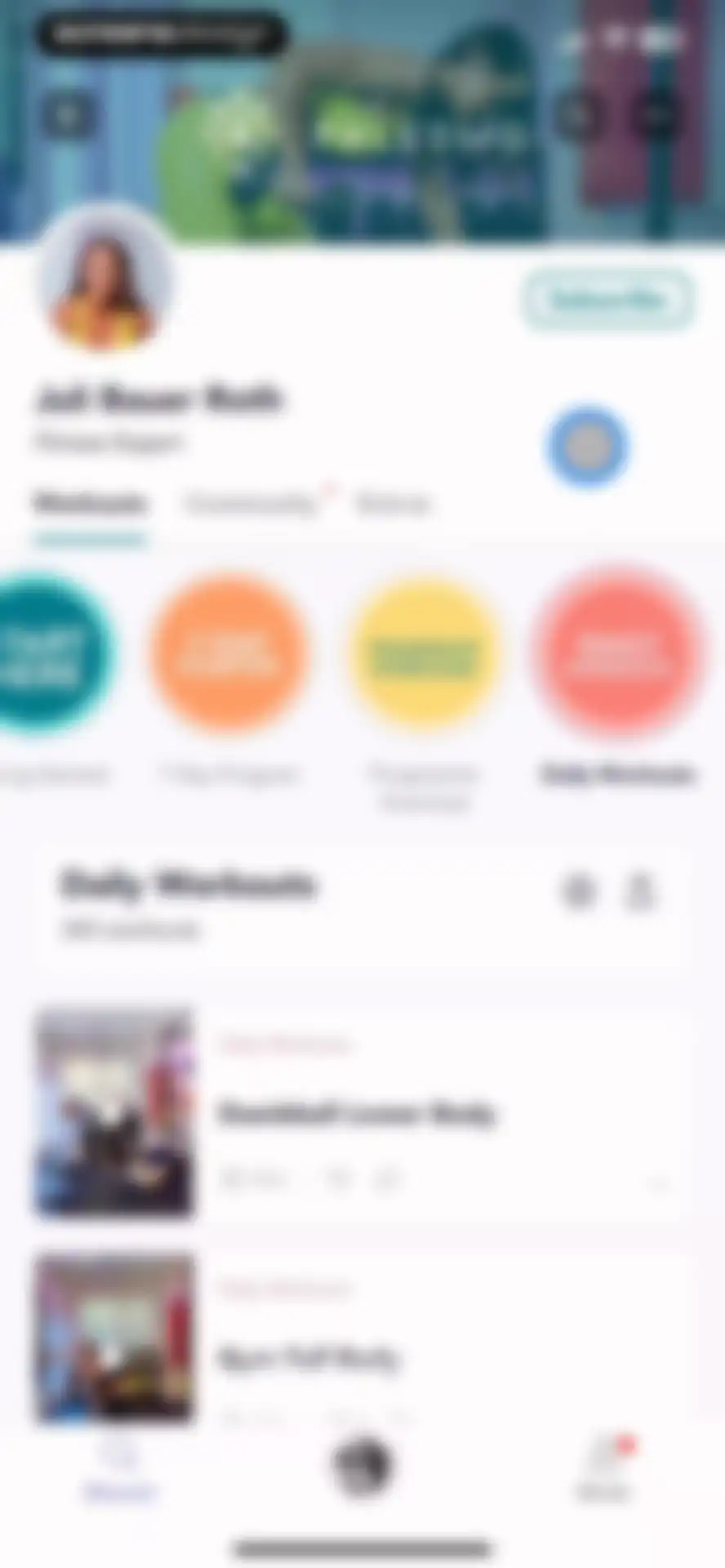 Playbook - Trainers & Workouts screen 28