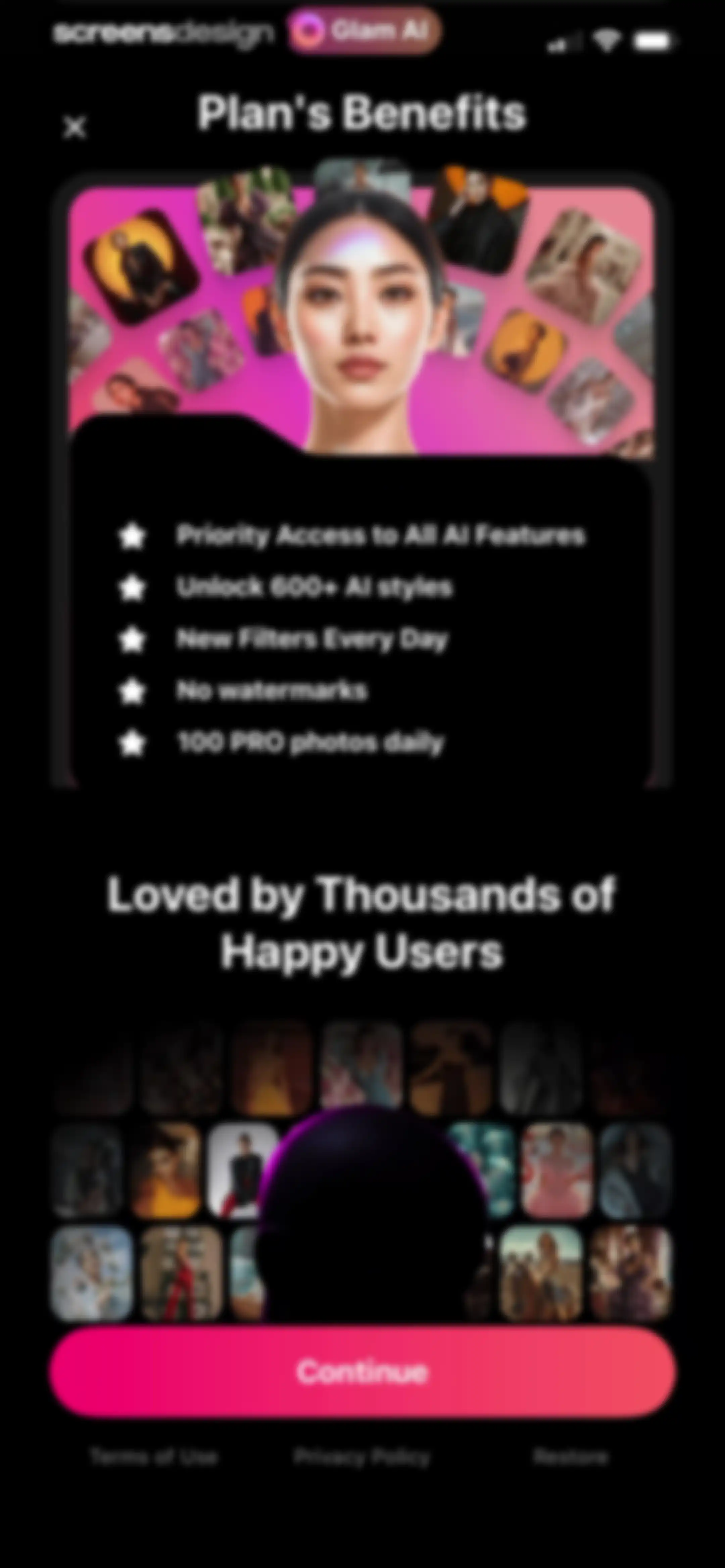 Glam AI: Video & Photo Editor screen 14