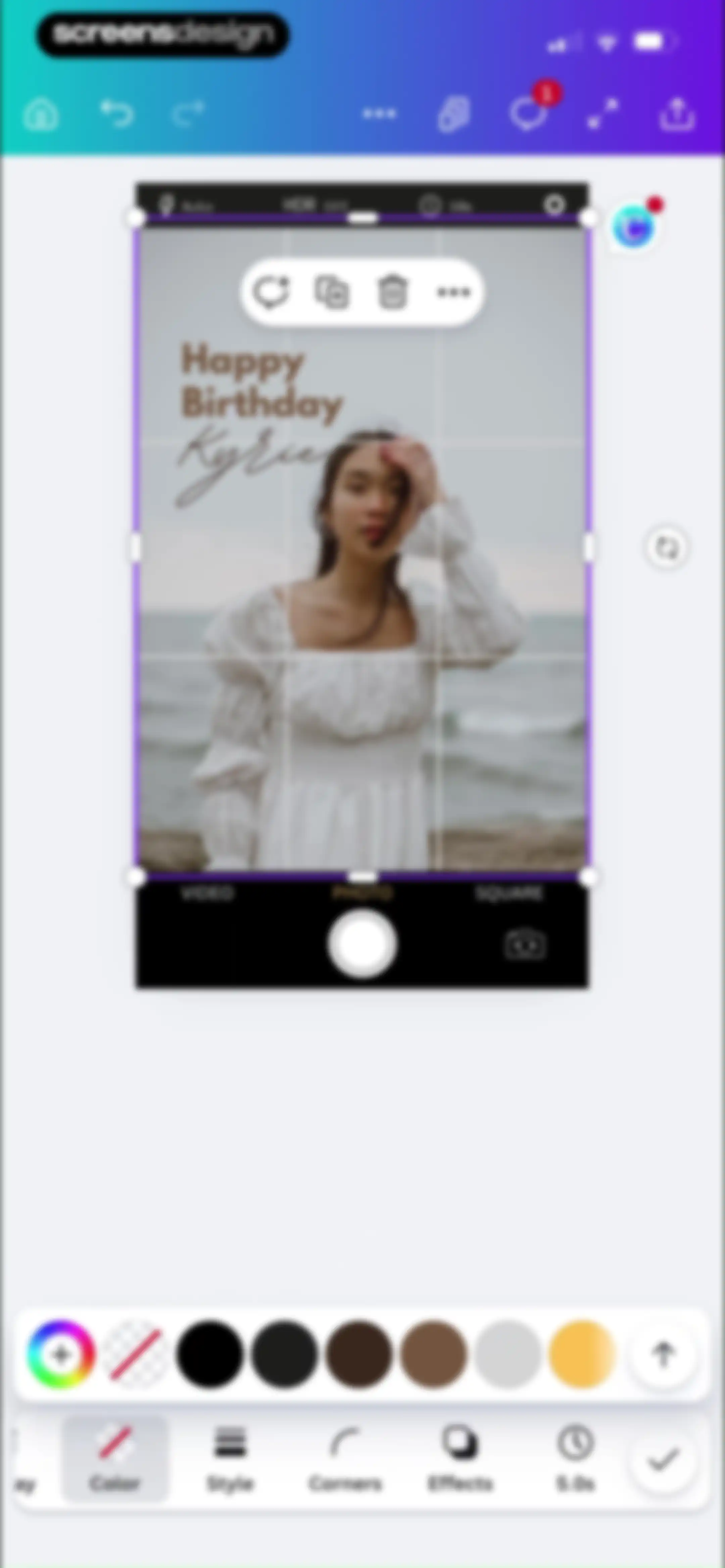 Canva: AI Video & Photo Editor screen 69