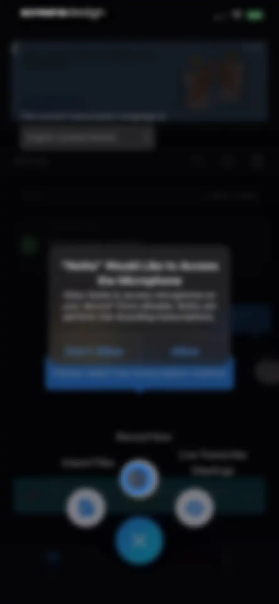 Notta Transcribe Voice to Text screen 9