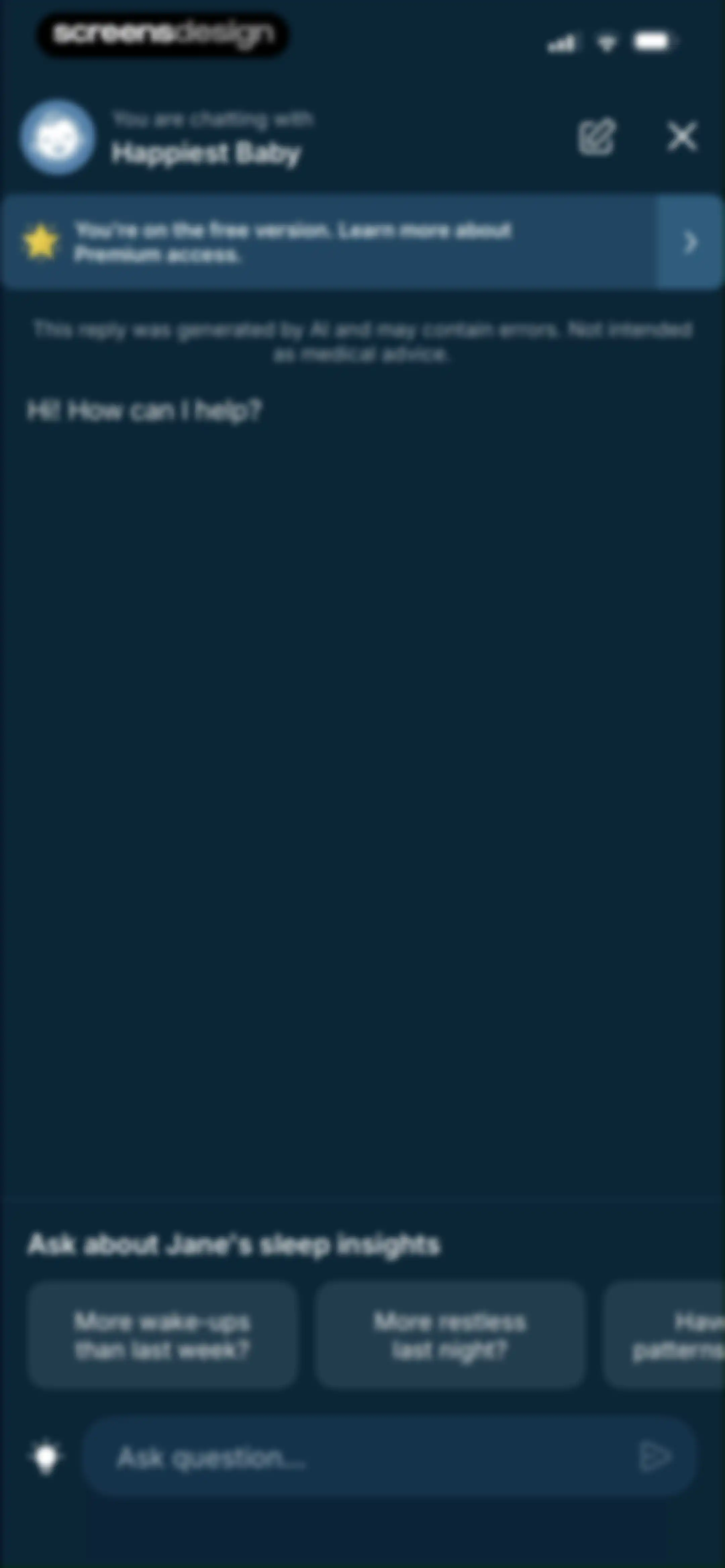 Happiest Baby, makers of SNOO screen 21