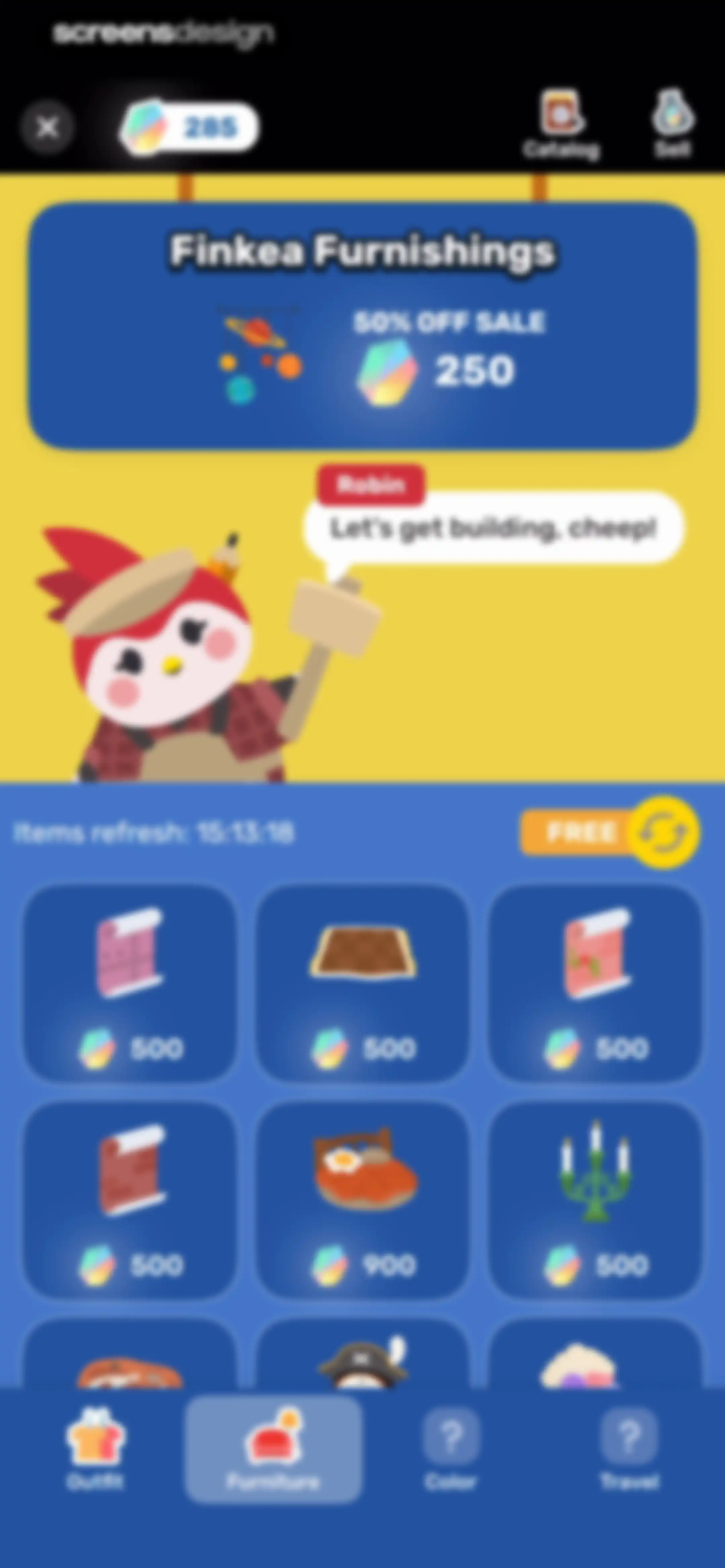 Finch: Self-Care Pet screen 123