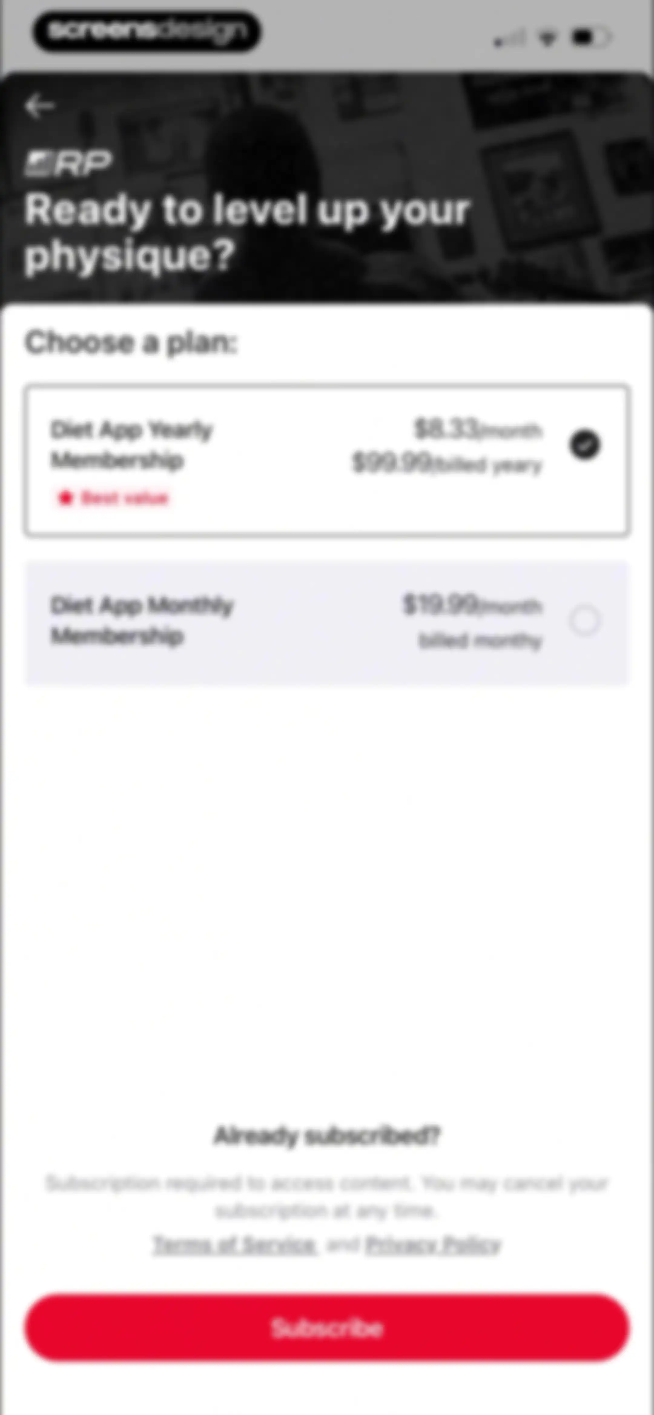 RP Diet Coach & Planner screen 18