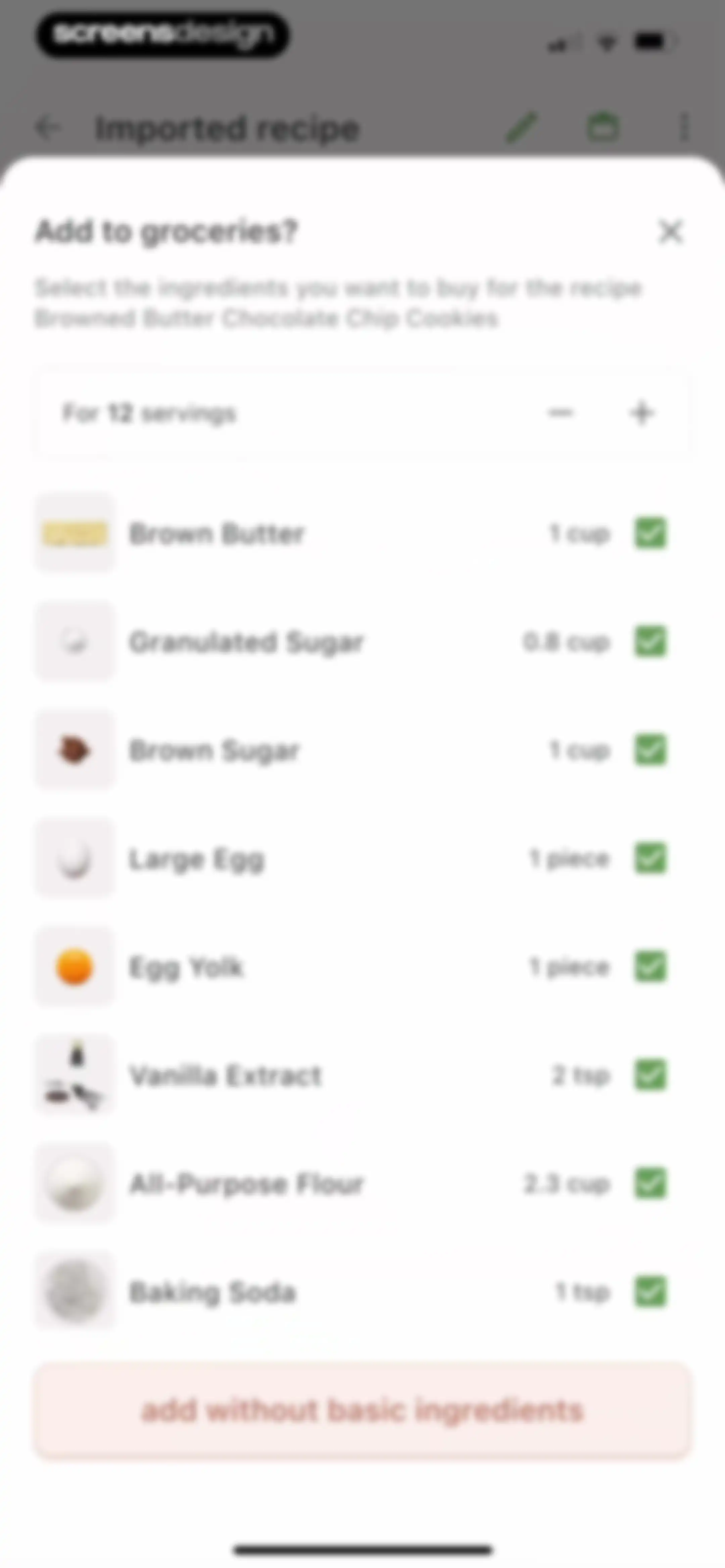 All My Meals - Keep Recipes screen 57