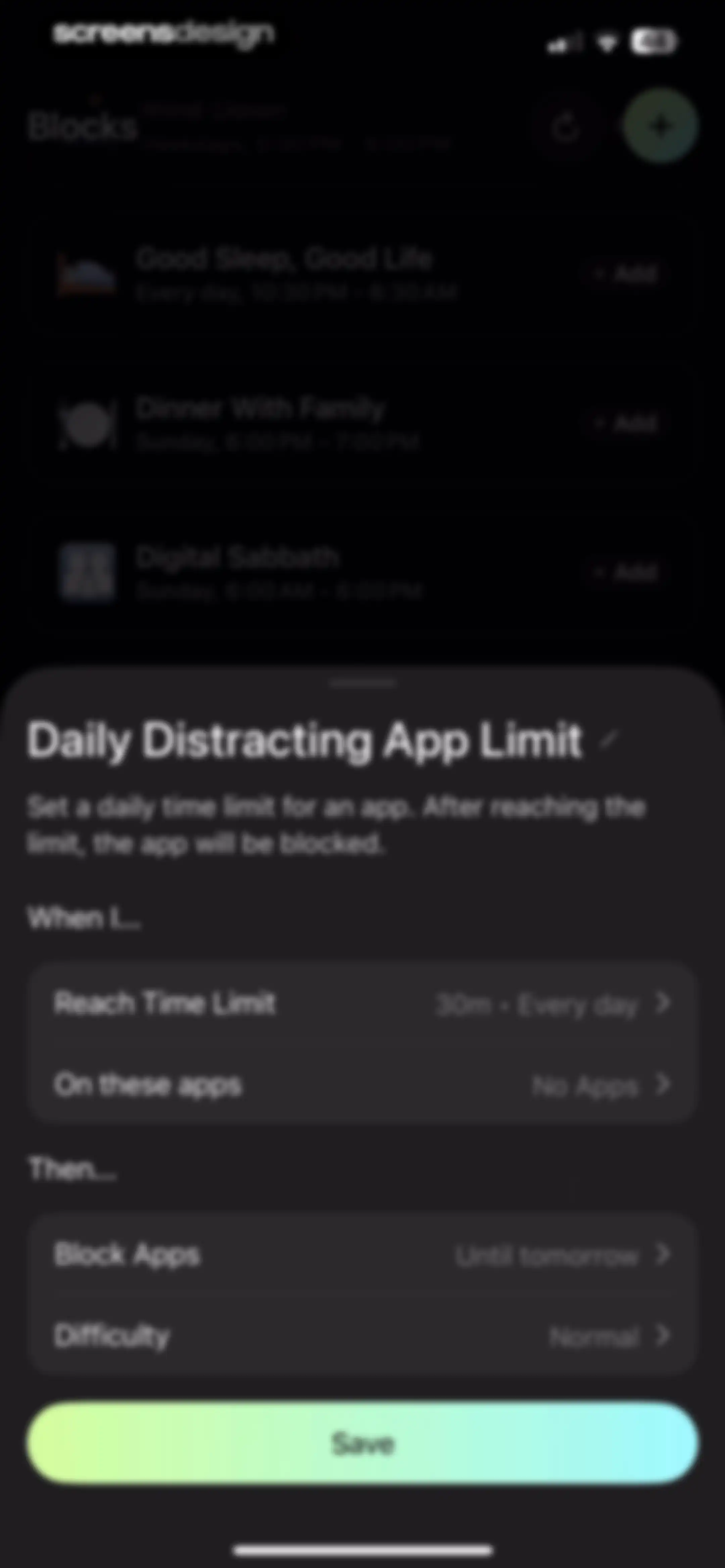 Opal: Screen Time Control screen 123