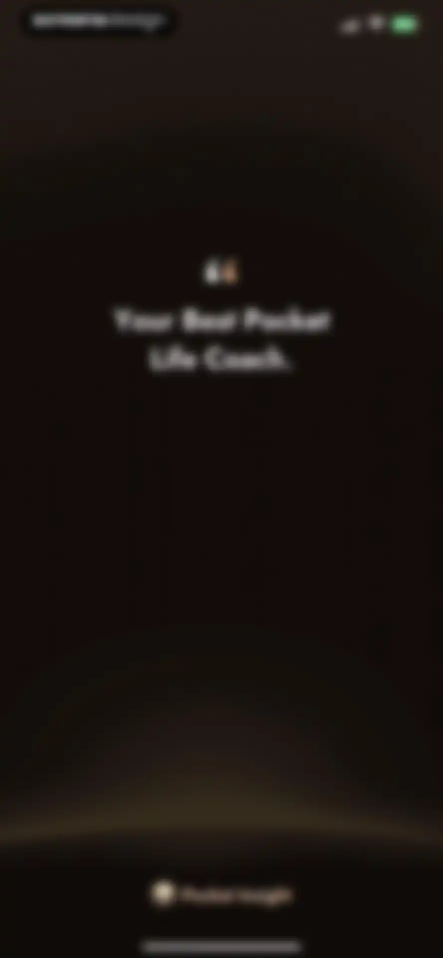 Pocket Insight Psychic Reading screen 1