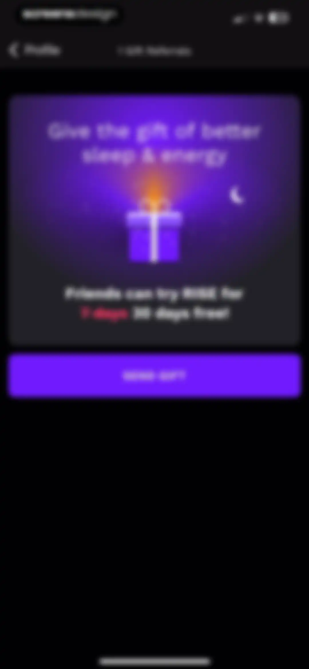 RISE: Sleep Tracker screen 164