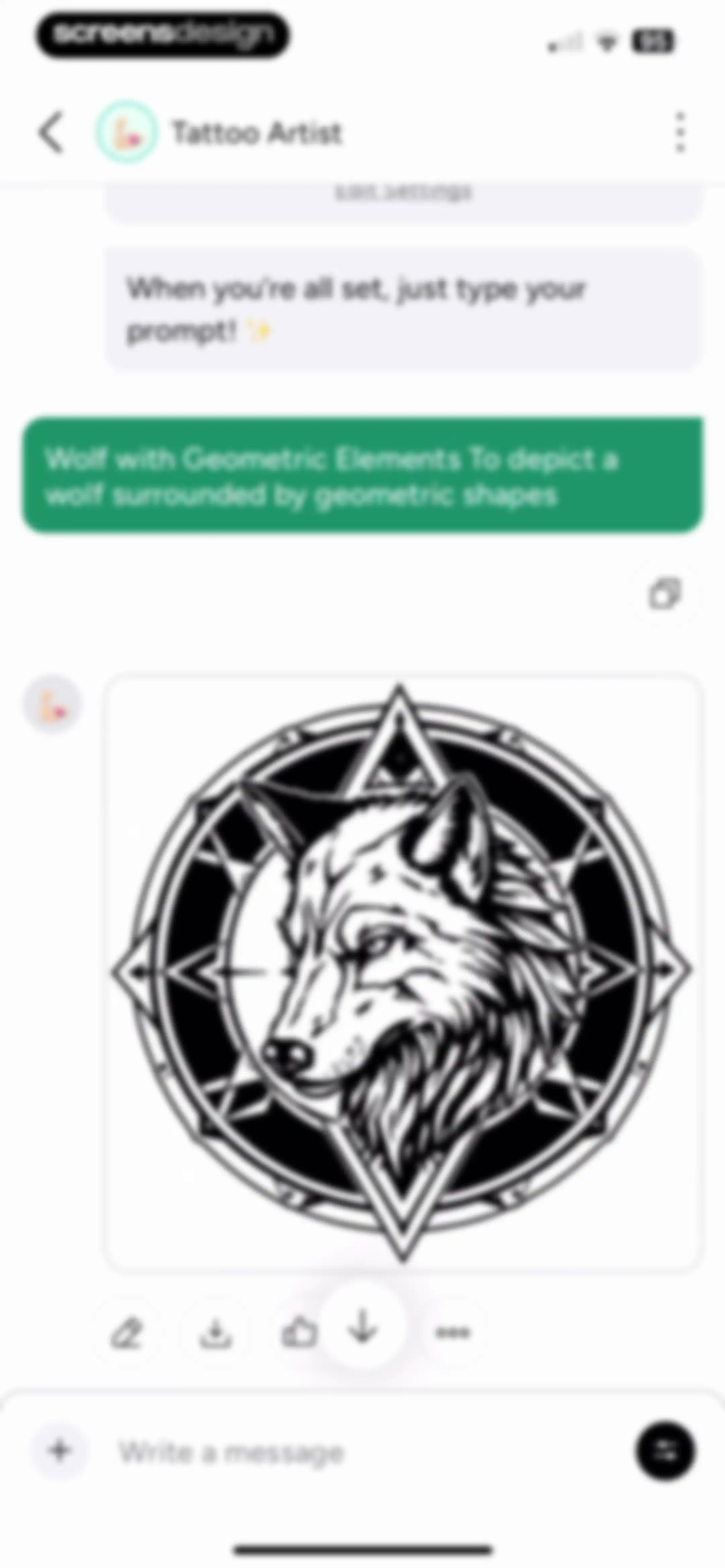 Chatbot AI Assistant - Genie screen 53