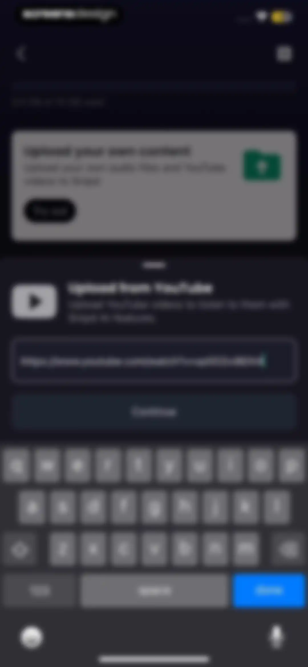 Snipd | AI Podcast Player screen 89