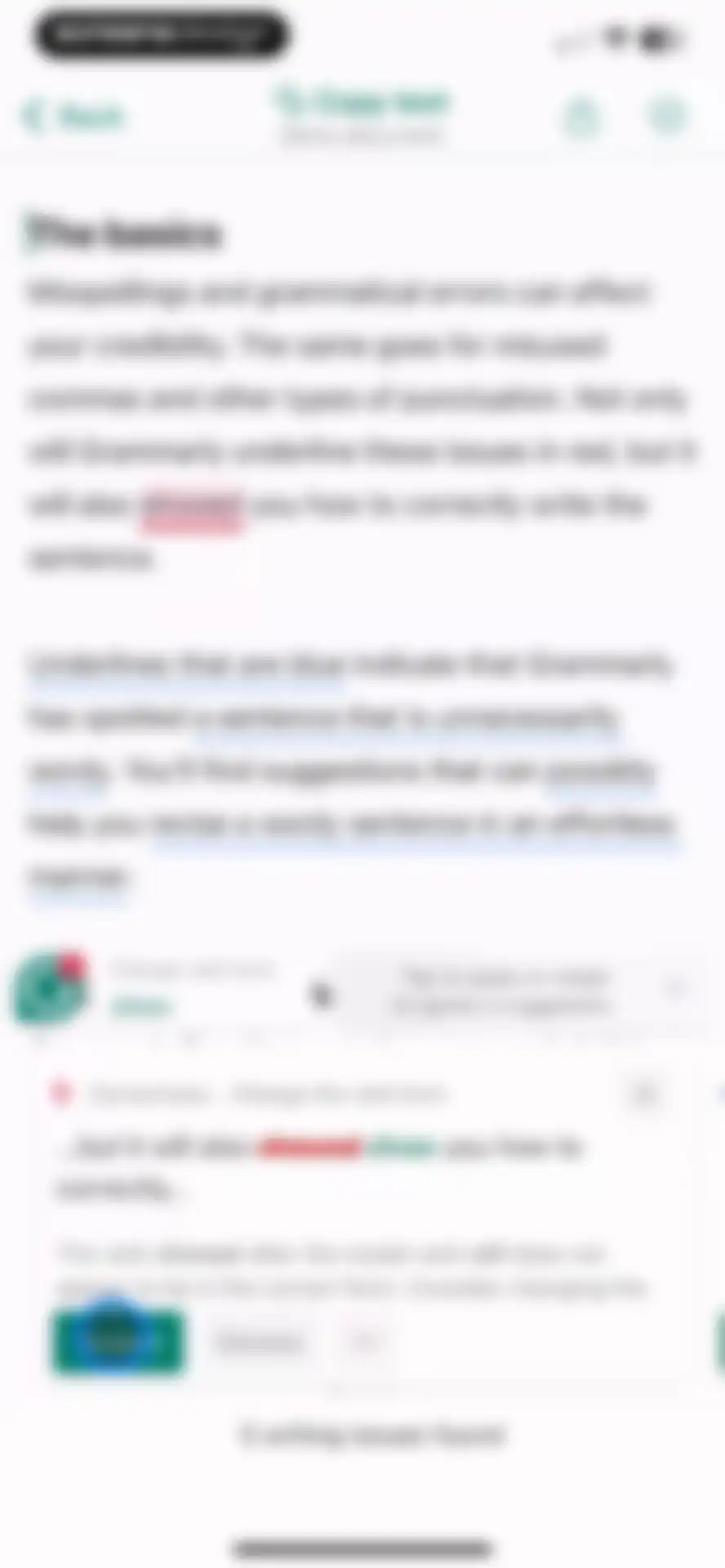 Grammarly: AI Keyboard & Notes screen 35
