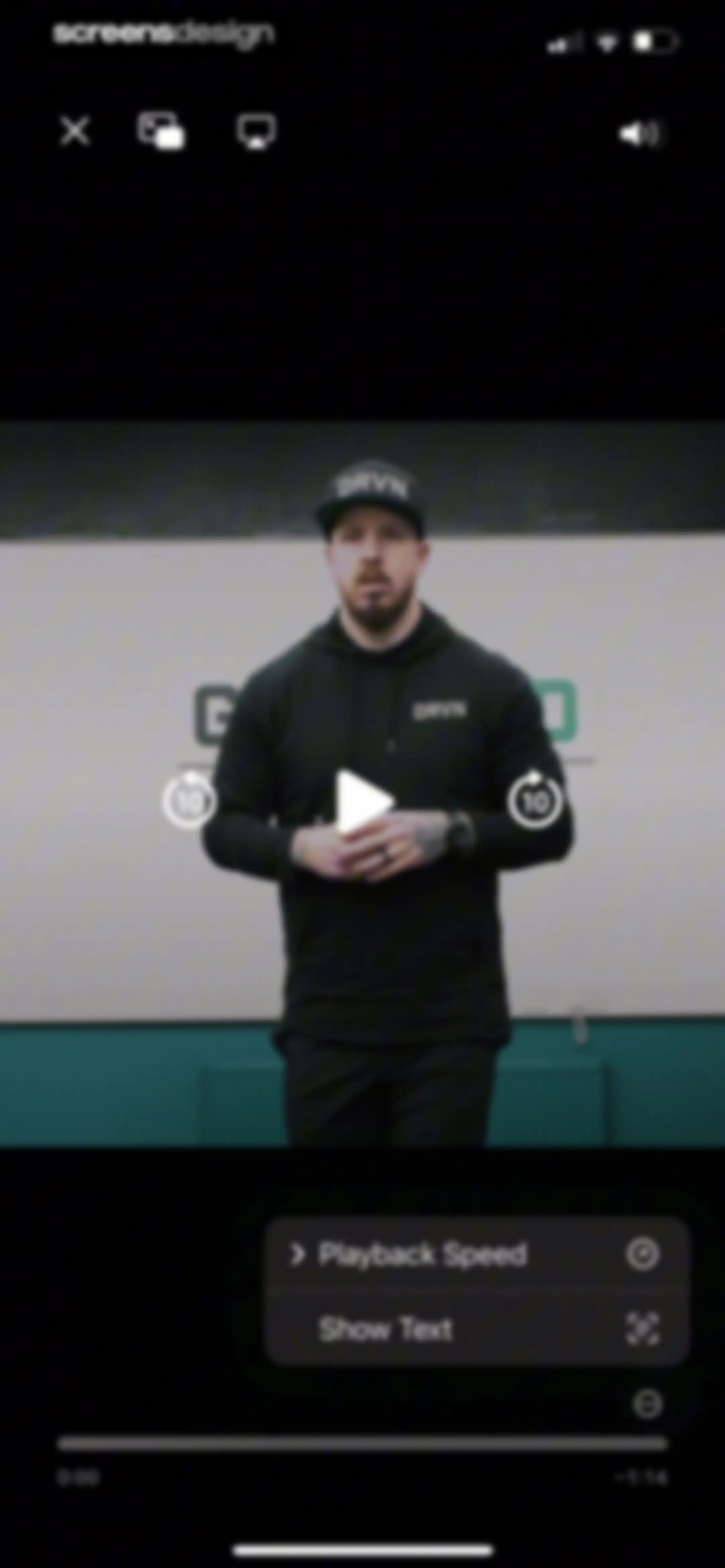 DRVN - Golf & Gym Workouts screen 62