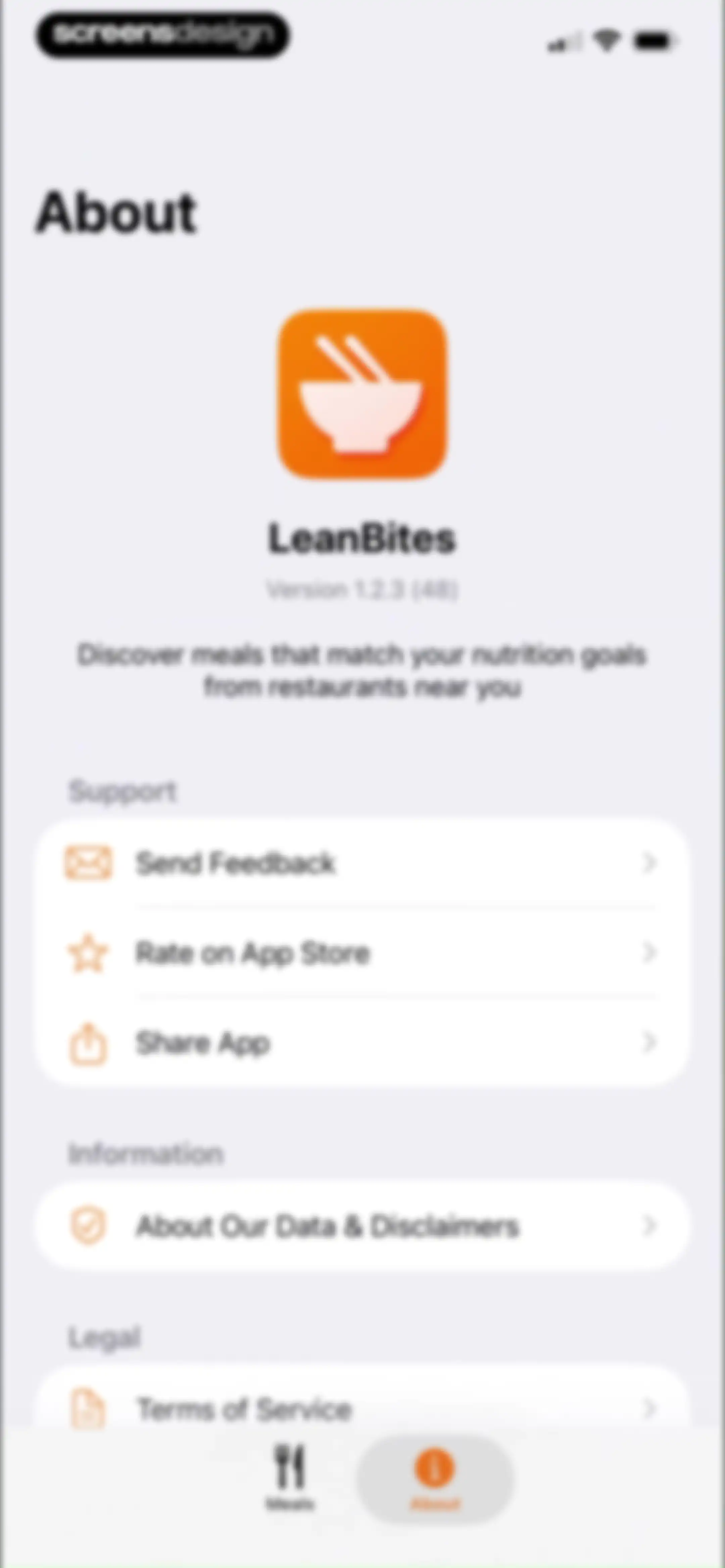 LeanBites - Healthy Dining screen 47