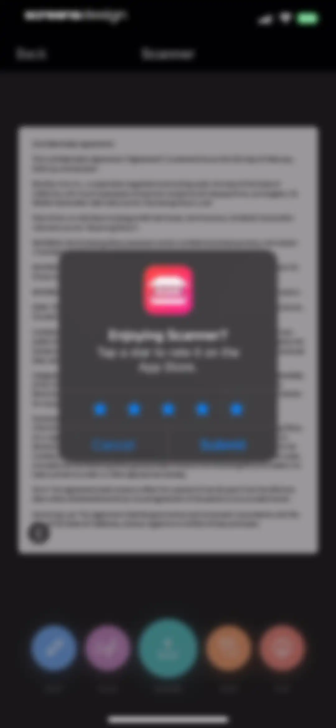 Scanner PDF – scan document screen 10